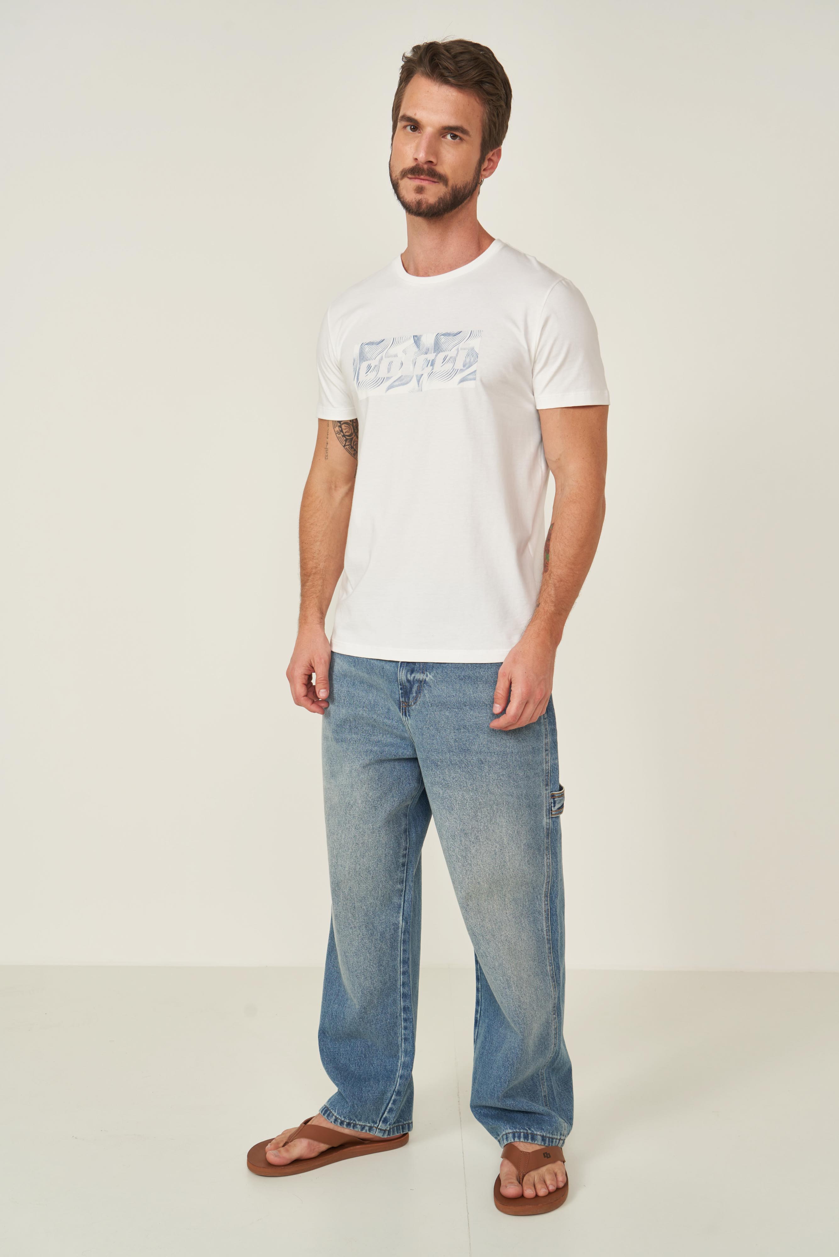 CALÇA JEANS LOOSE 42 INDIGO