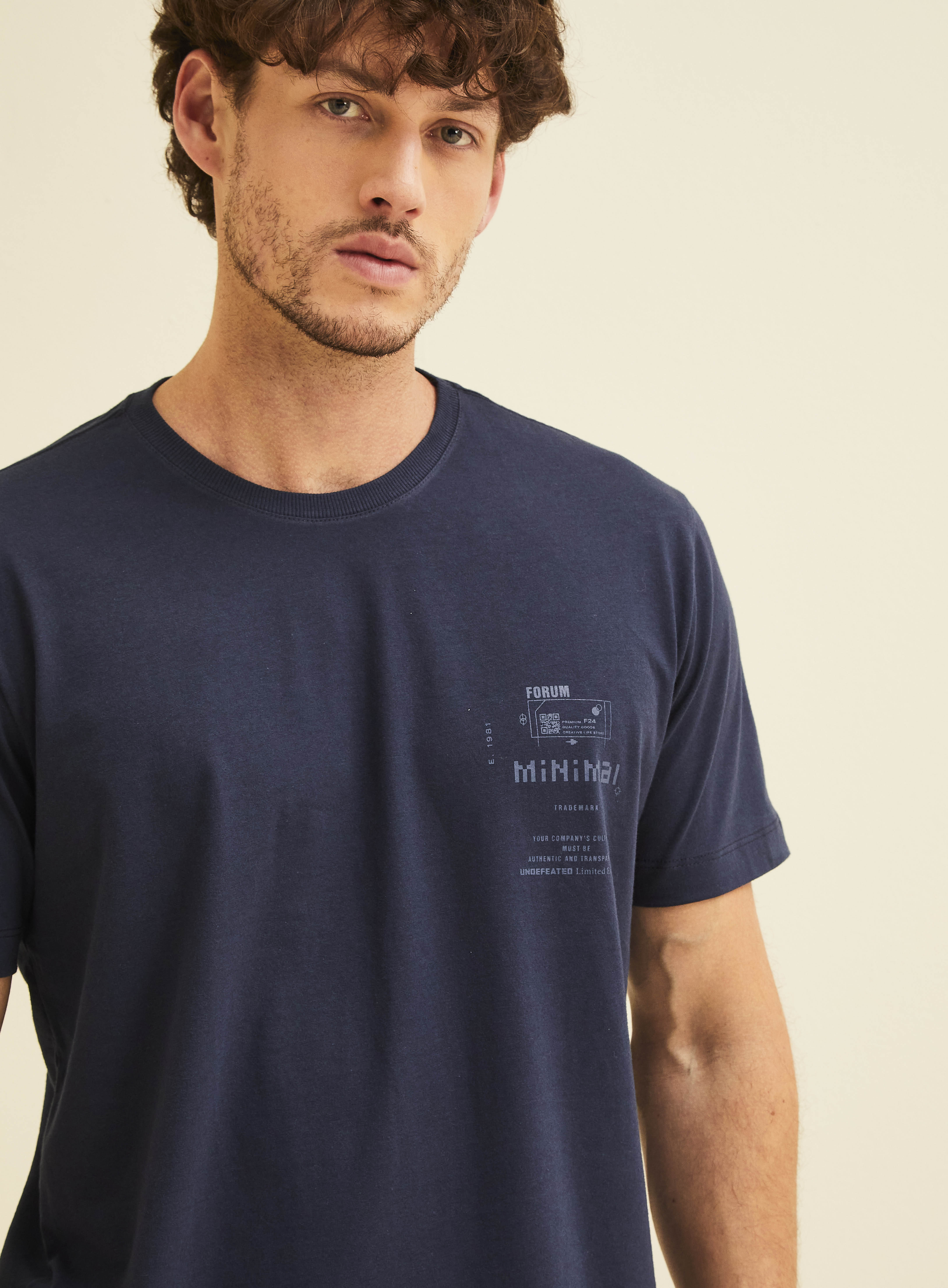 CAMISETA FORUM M AZUL OLYMPIC