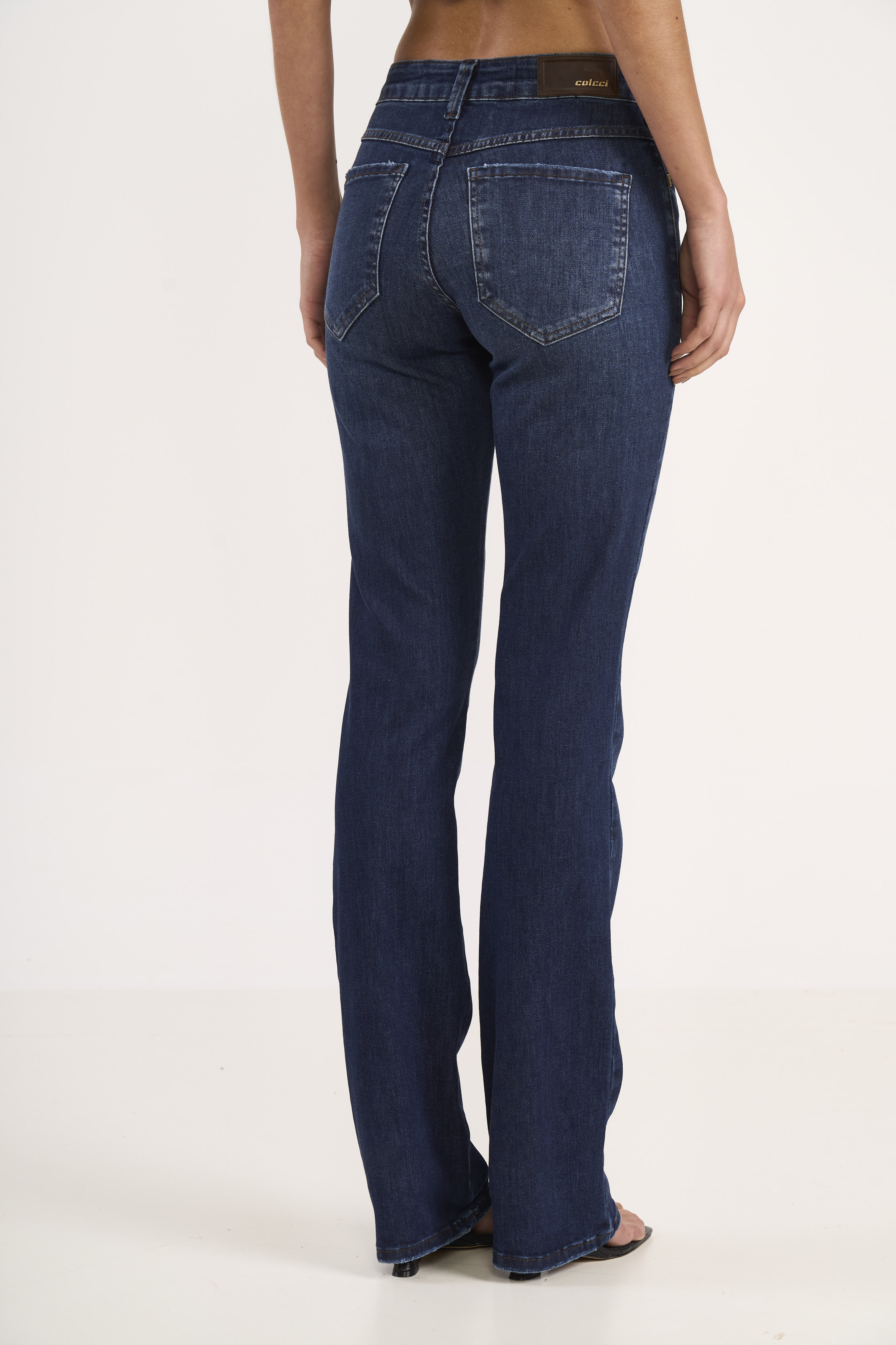 CALÇA JEANS BIA RETA 42 INDIGO