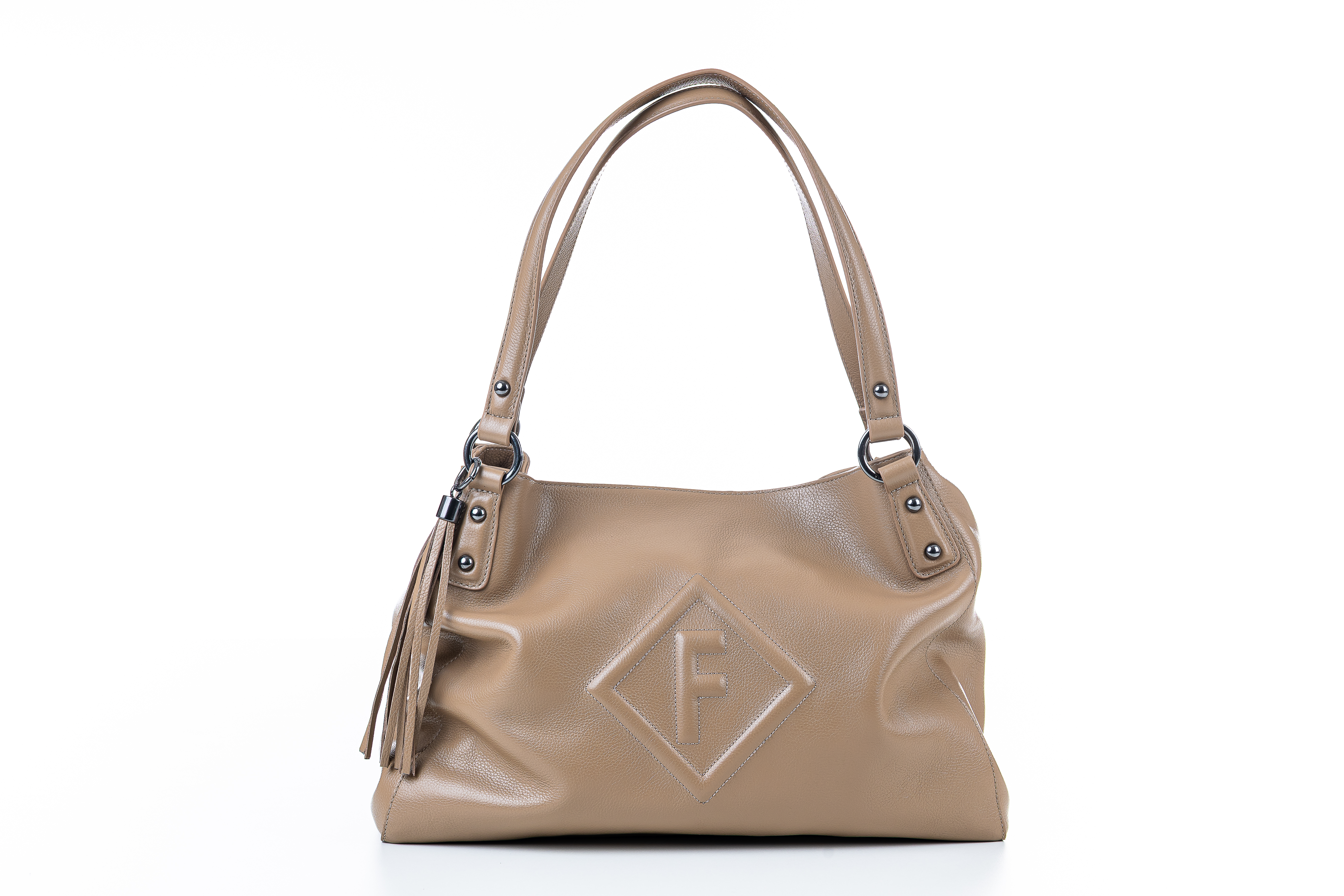 BOLSA FORUM SHOULDER SURI U BEGE TAUPE