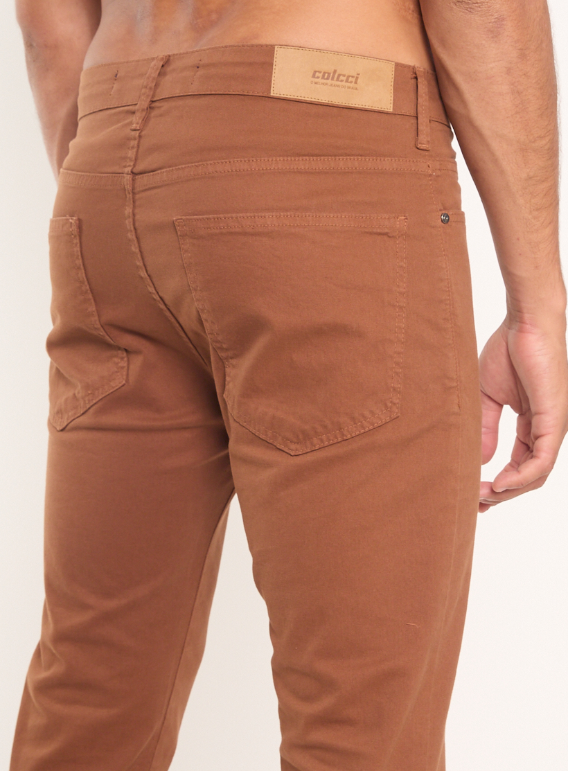 CALÇA SARJA FELIPE SKINNY 36 AZUL DARKNESS