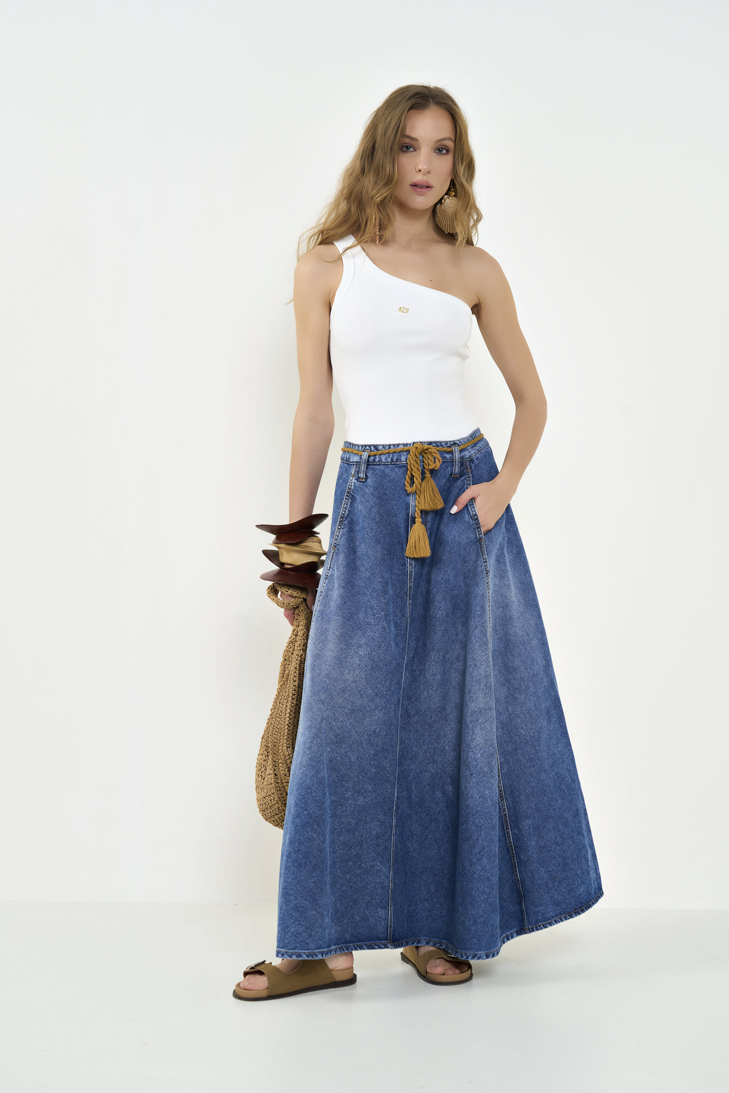 SAIA JEANS 42 INDIGO
