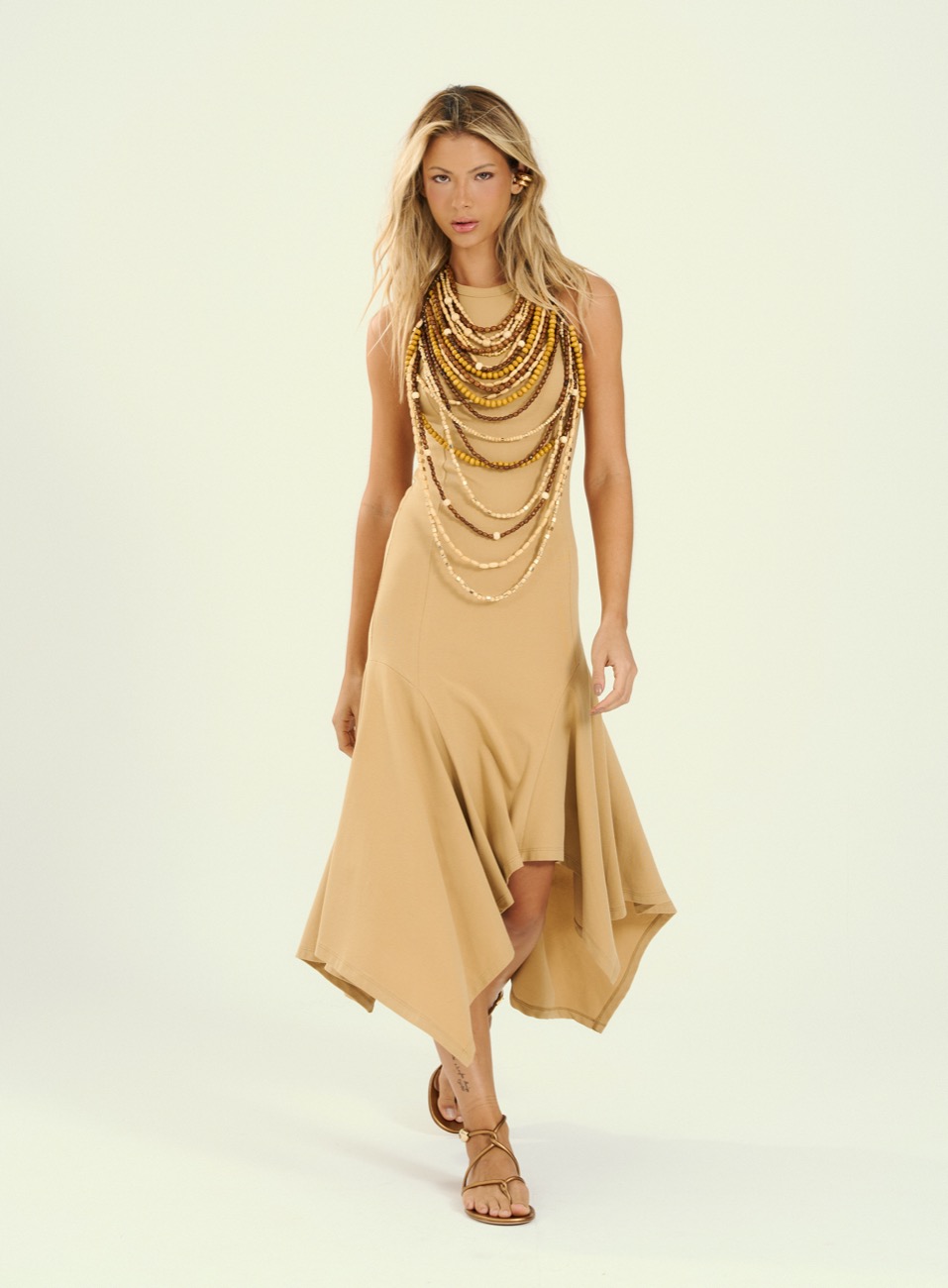 VESTIDO OPEN GG MARROM CHEASTNU