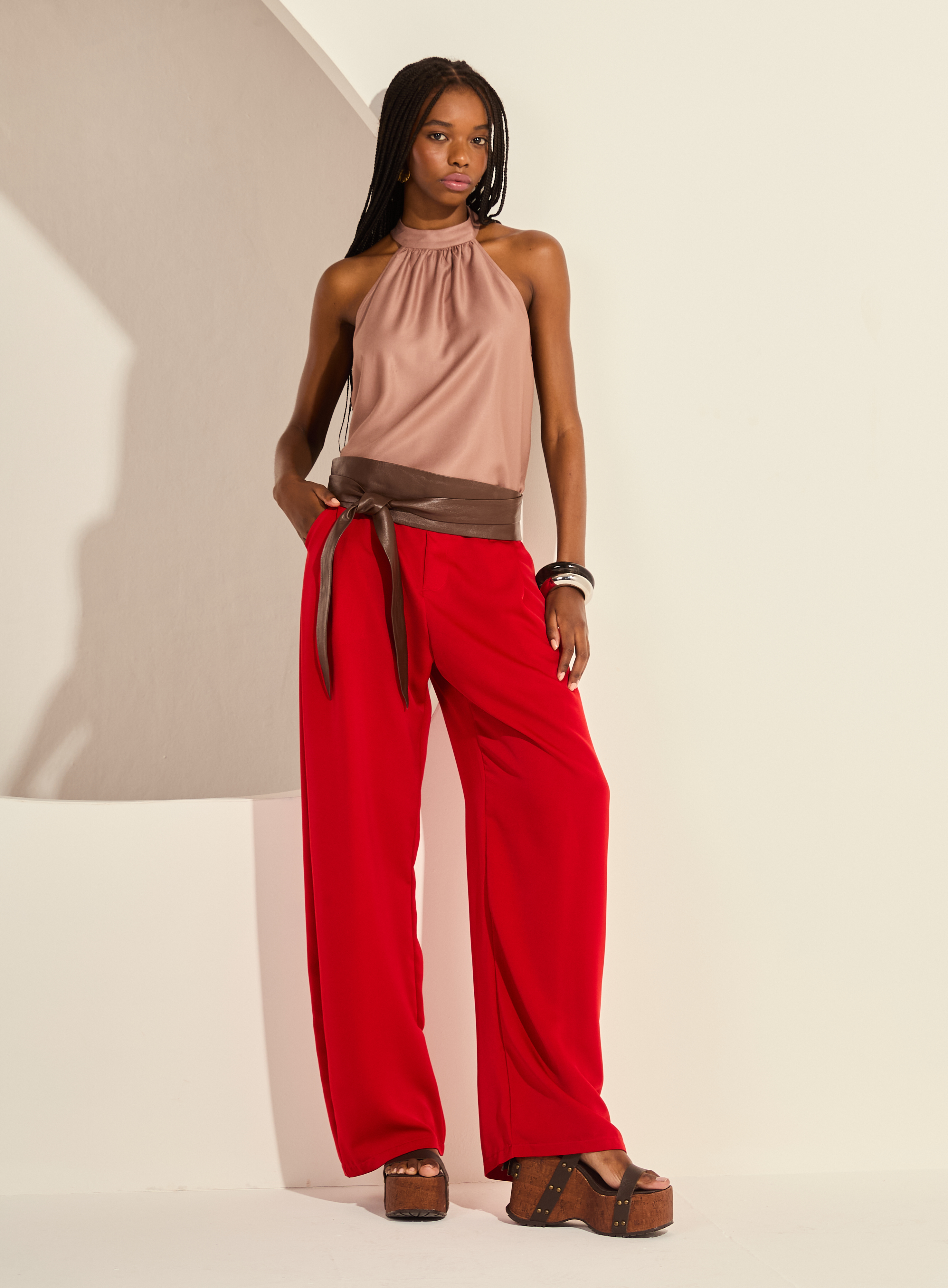 BLUSA FORUM P MARROM ANIS