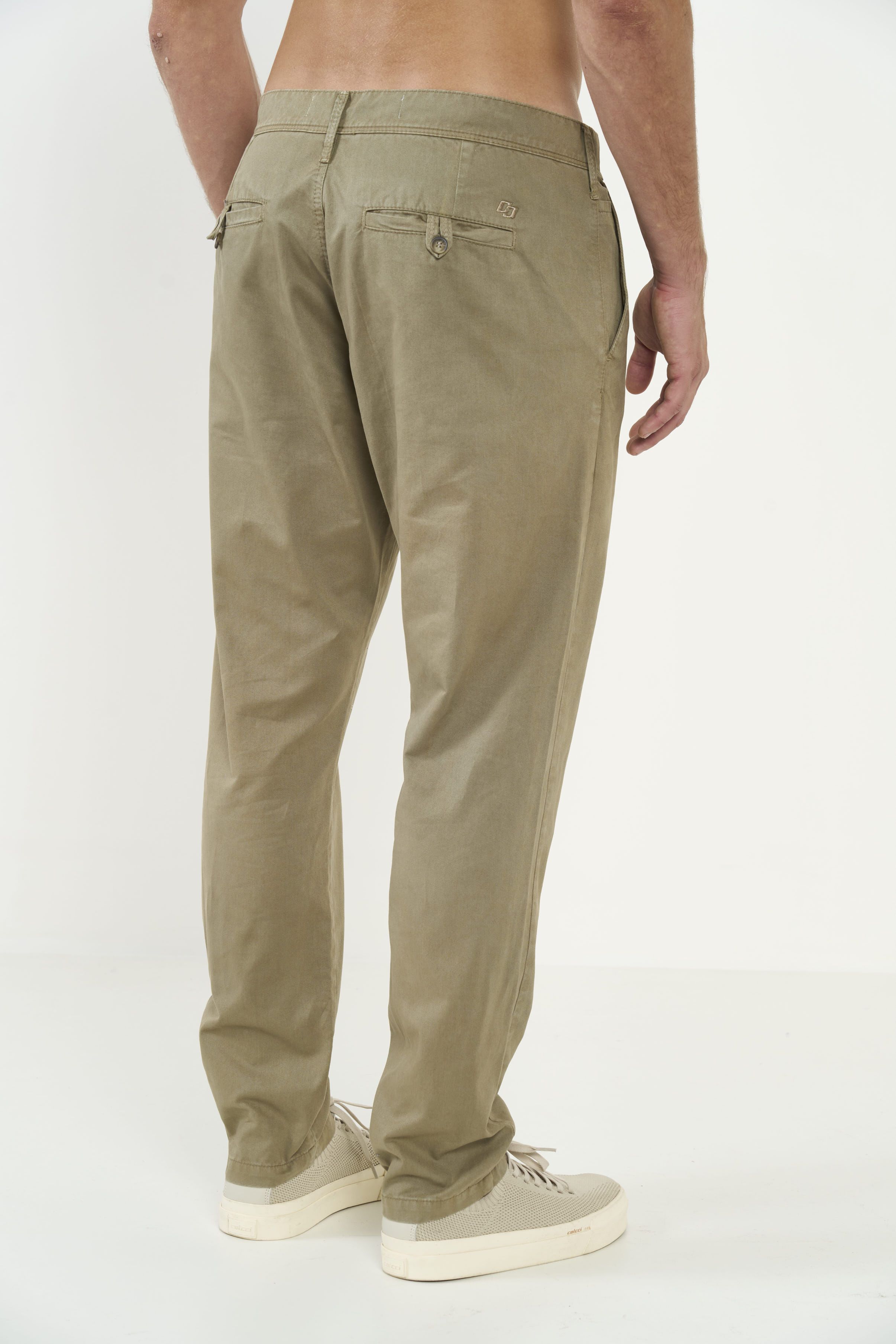 CALÇA SARJA NEW CHINO 38 BEGE MISK