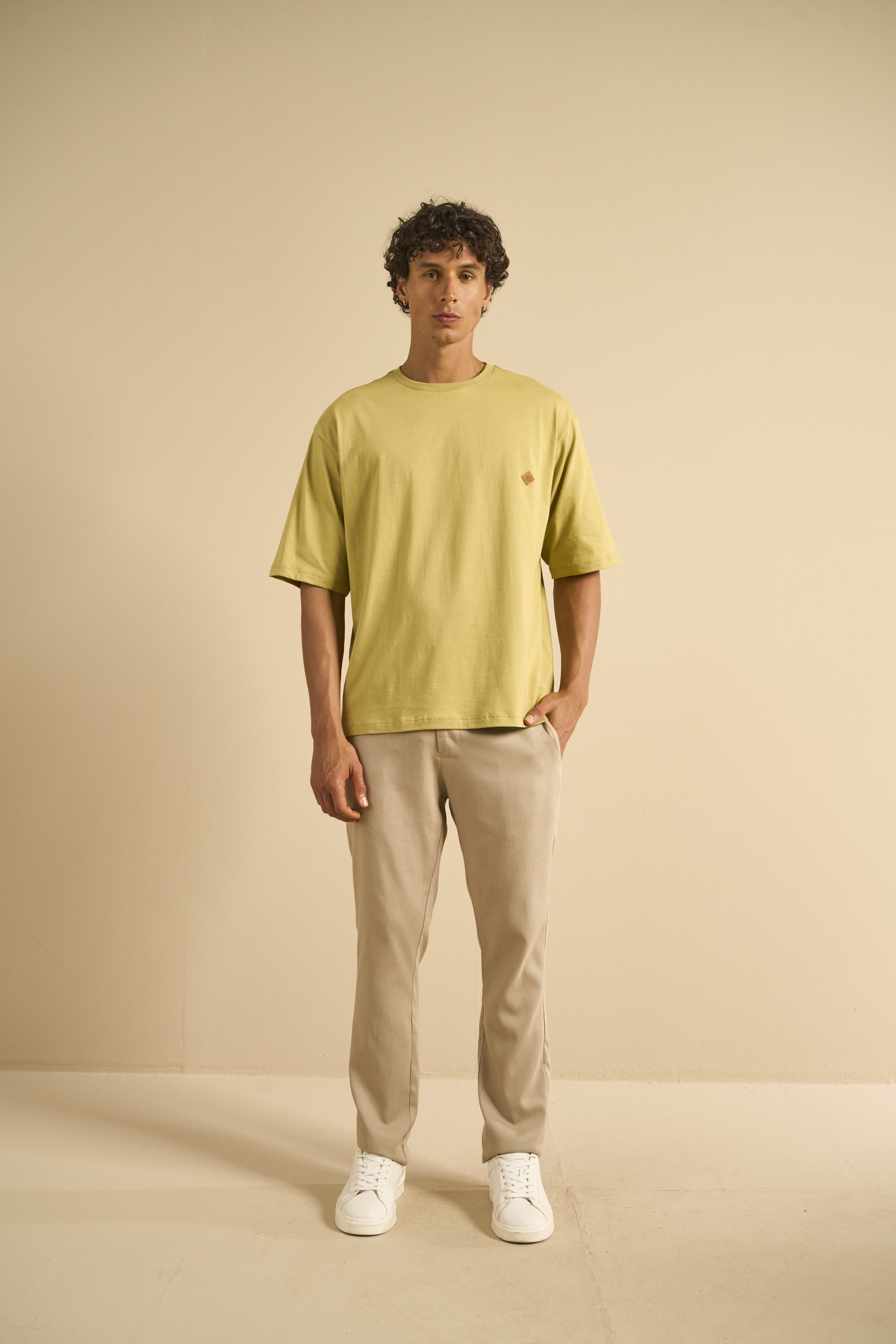 CAMISETA FORUM M VERDE RAFFIA