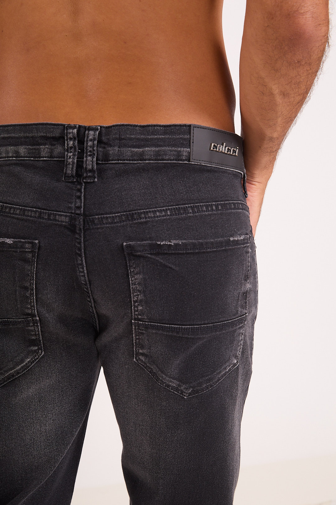 CALÇA JEANS NEW ALEX 44 IND.PRETO