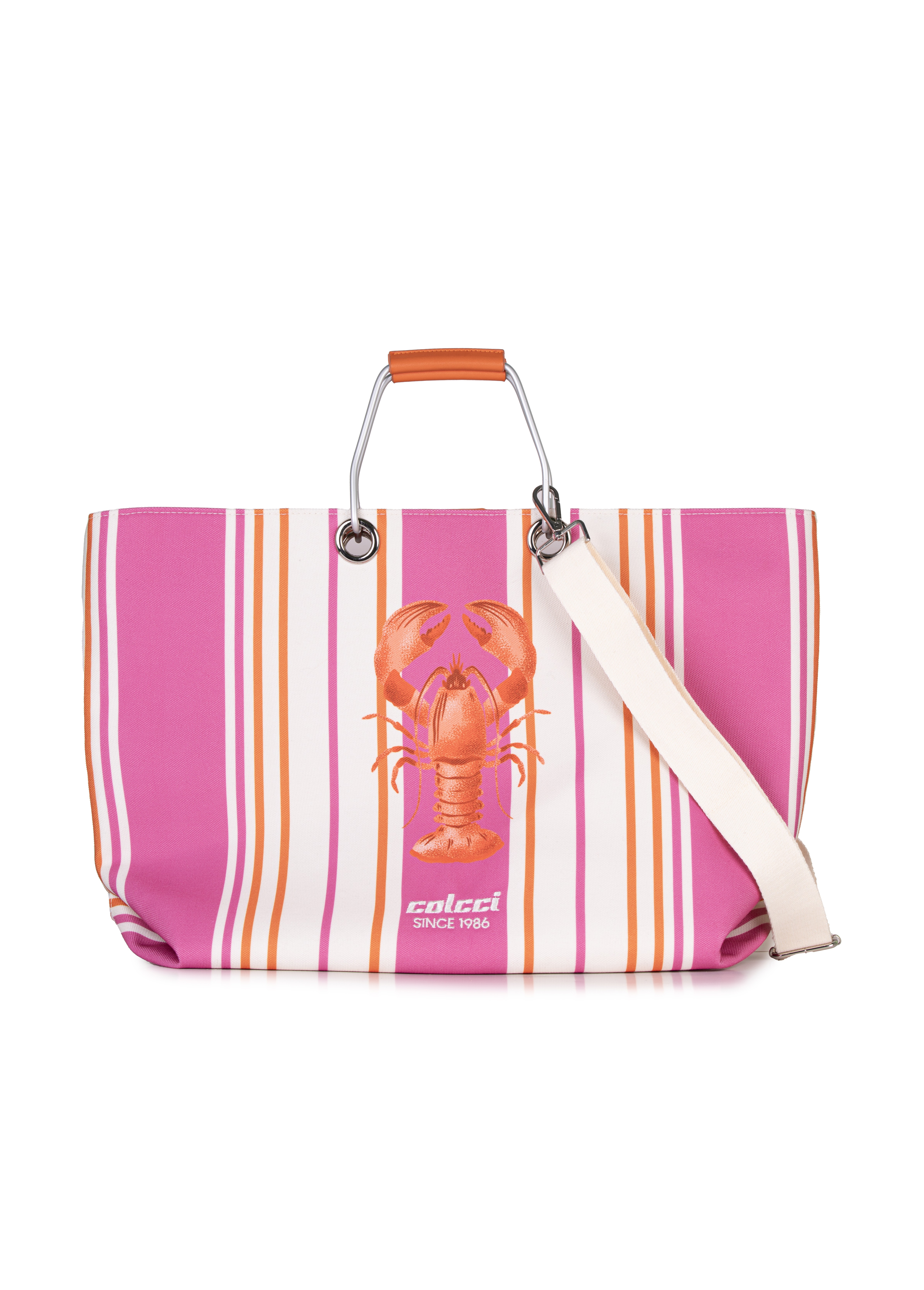 BOLSA COLCCI FEM SHOPPING BAG LOBSTER U AZUL DARKN