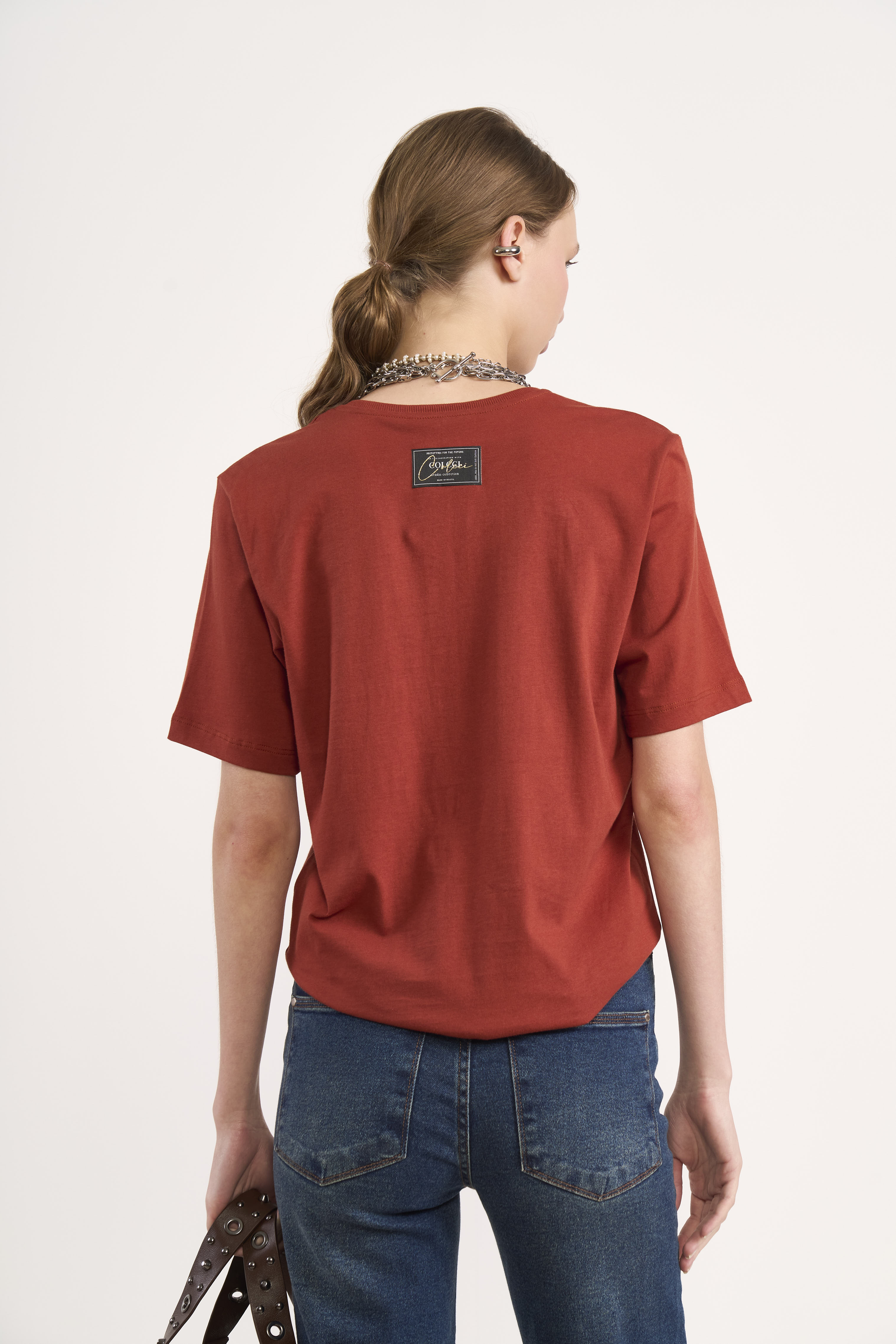 CAMISETA COLCCI PP MARROM BRICKLANE