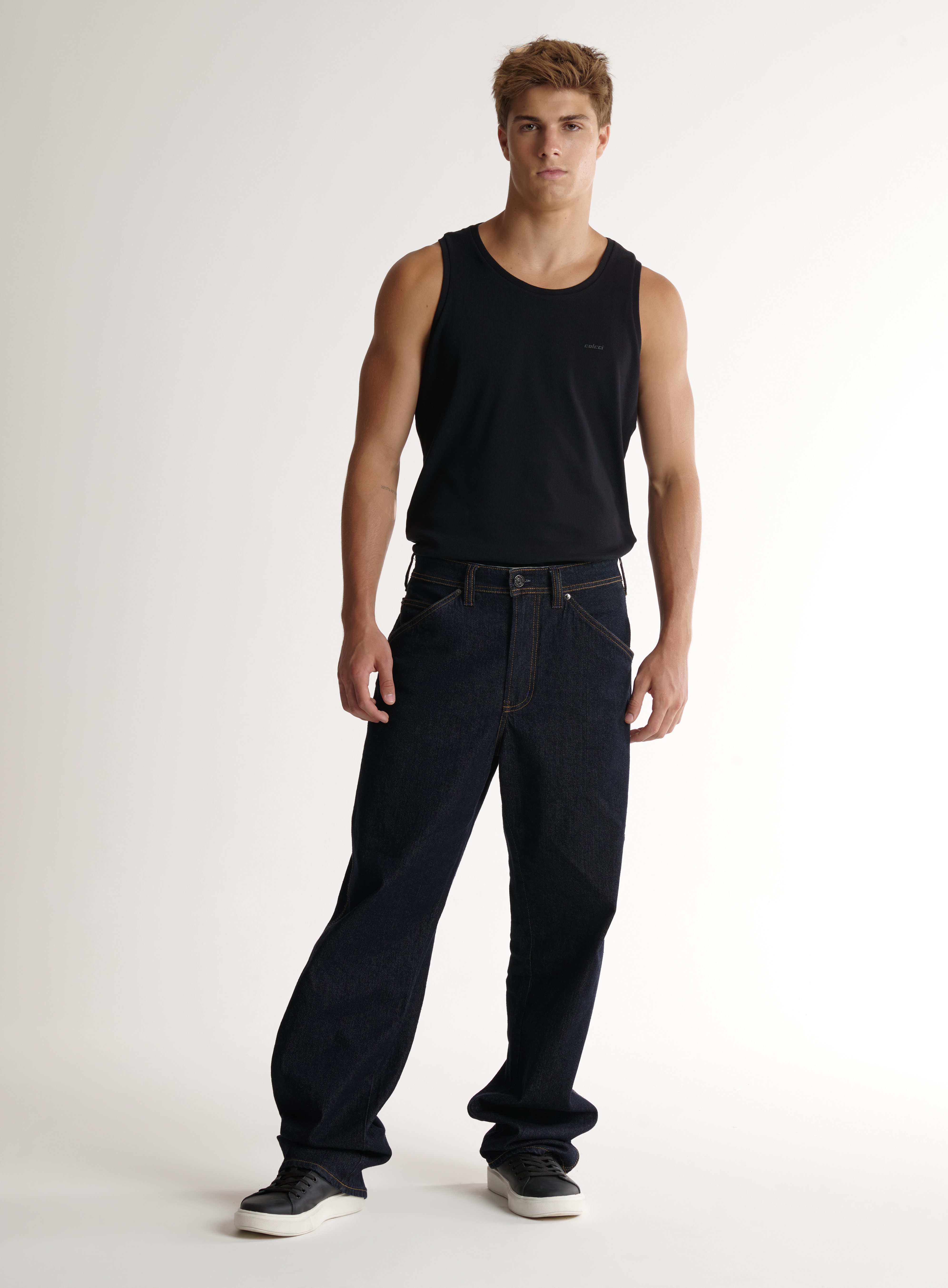 CALÇA JEANS WORKER 36 INDIGO
