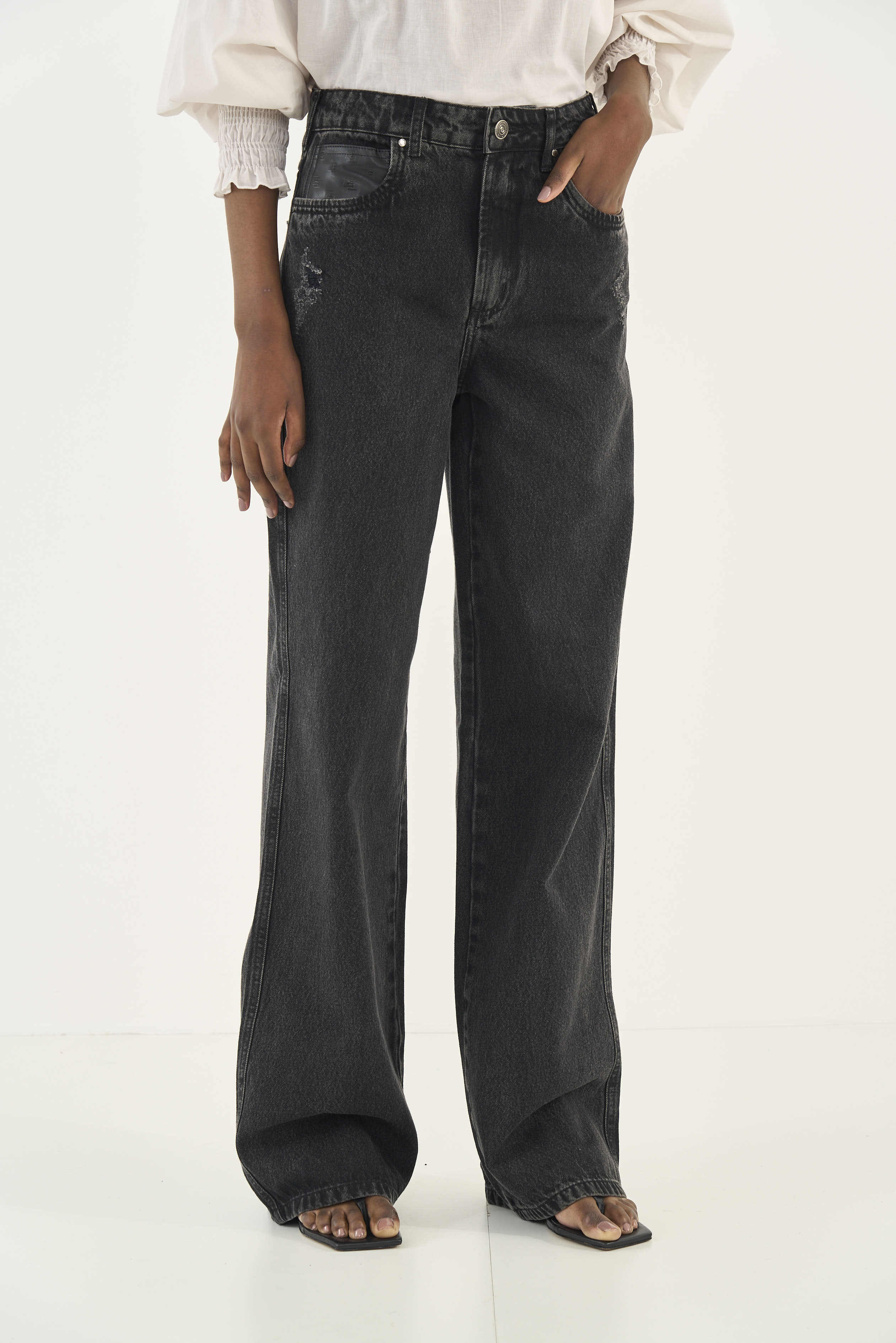 CALÇA JEANS JULIETTE 40 IND.PRETO