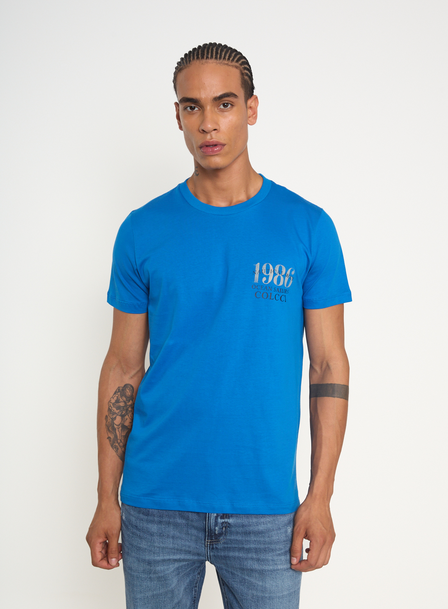 CAMISETA COLCCI G AZUL FRENCH NAVY