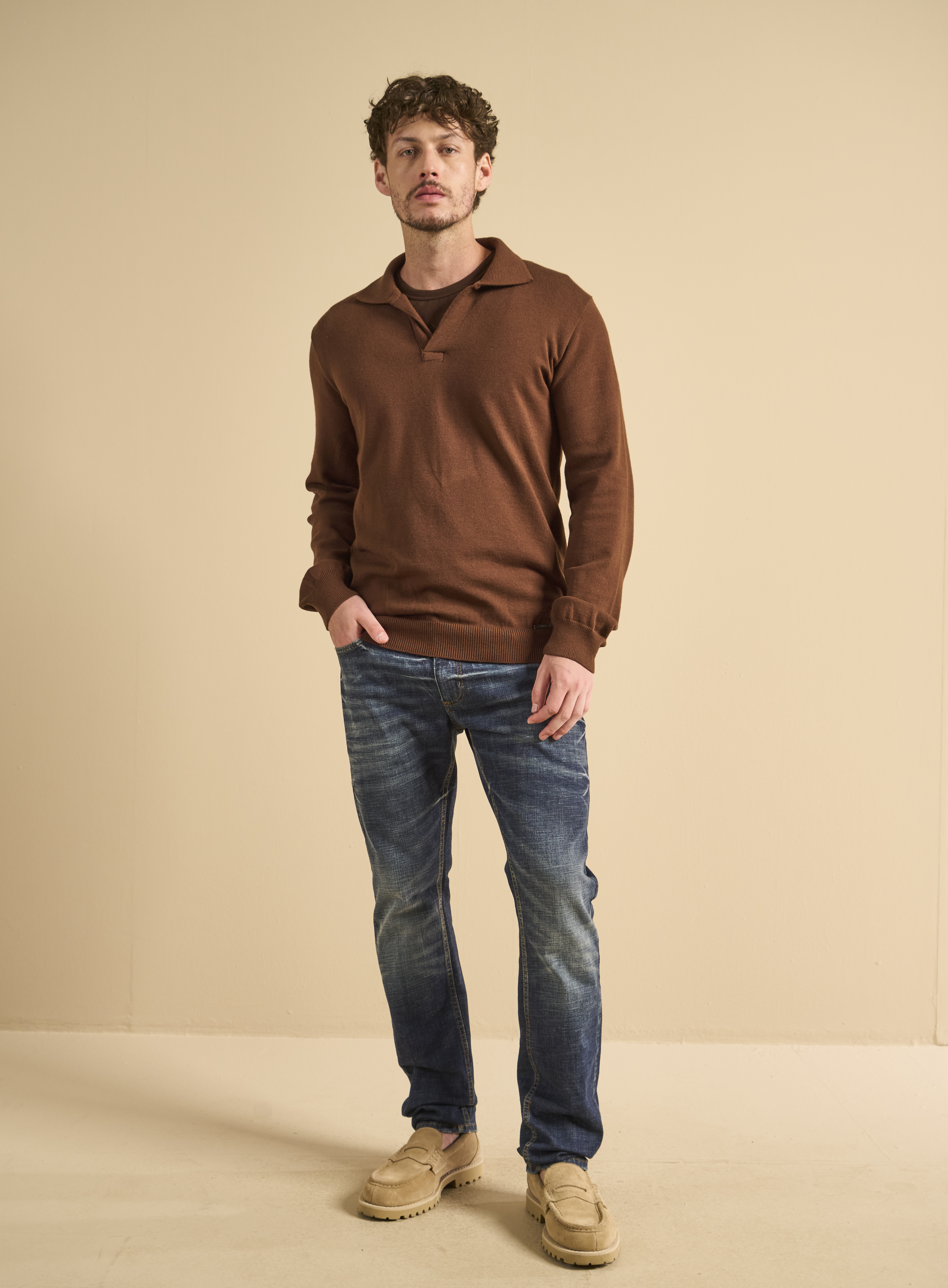 CALÇA JEANS PAUL SLIM 42 INDIGO