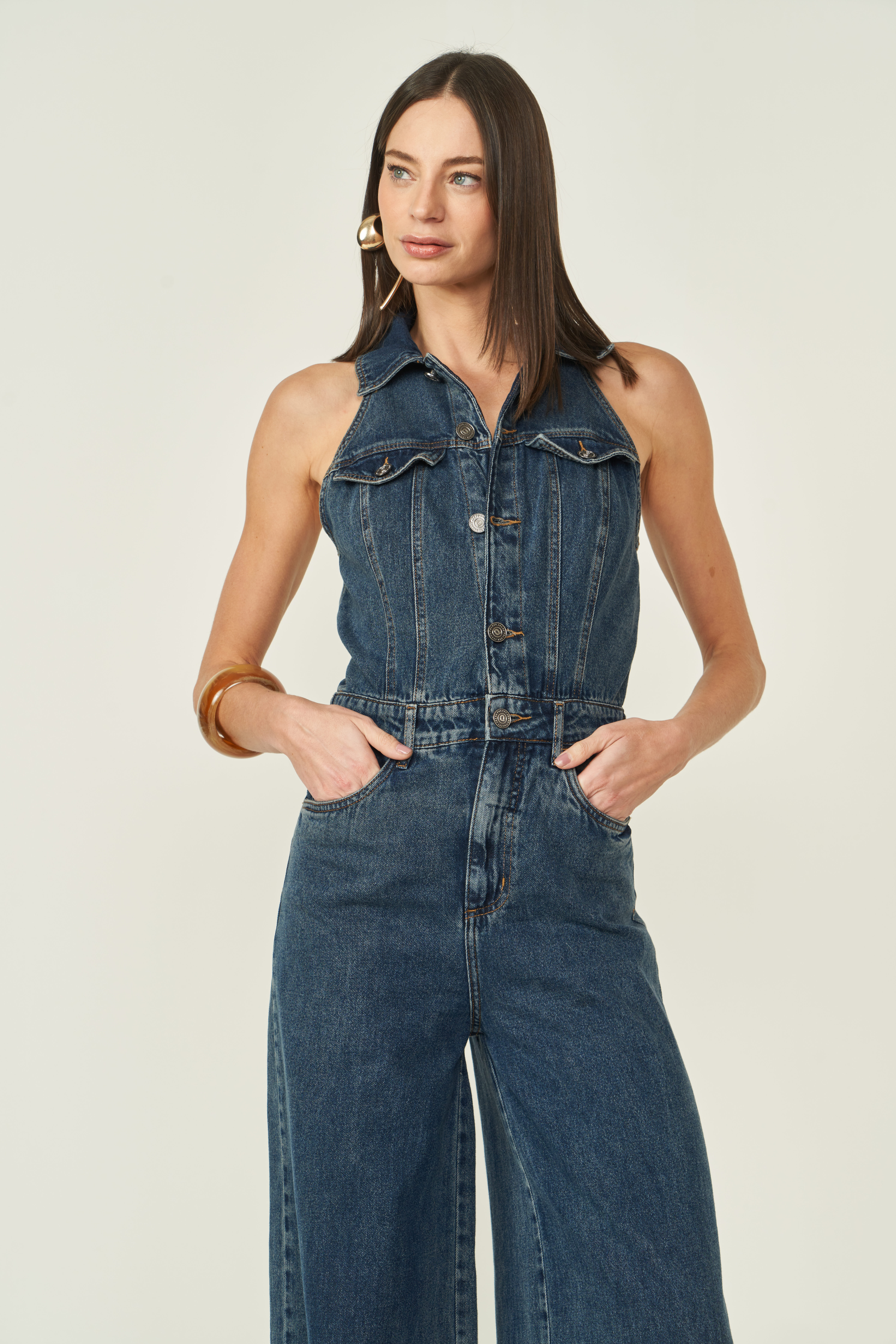 MACAÇÃO JEANS 34 INDIGO