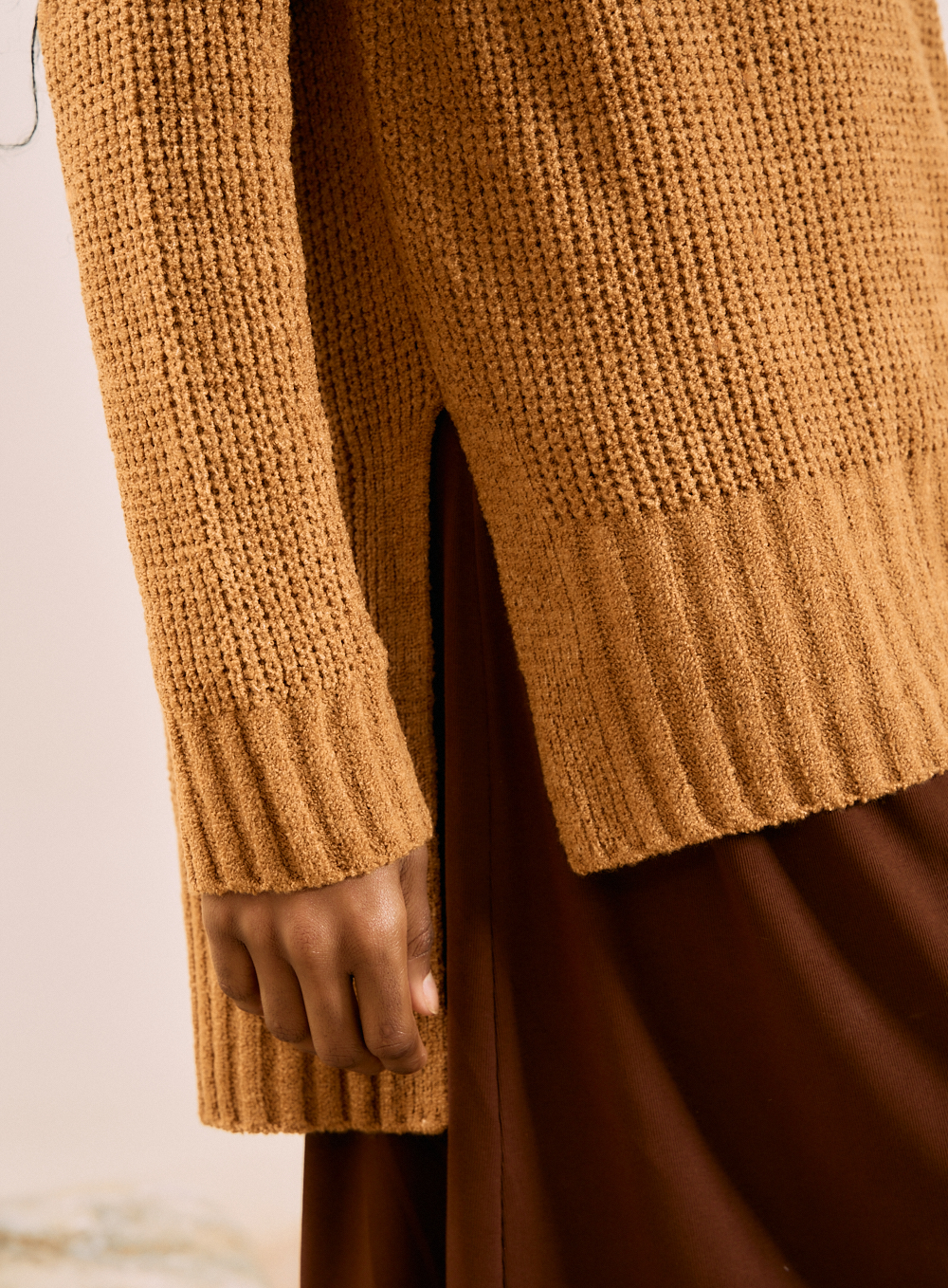 BLUSA TRICÔ G AMARELO GOLDEN GRASS