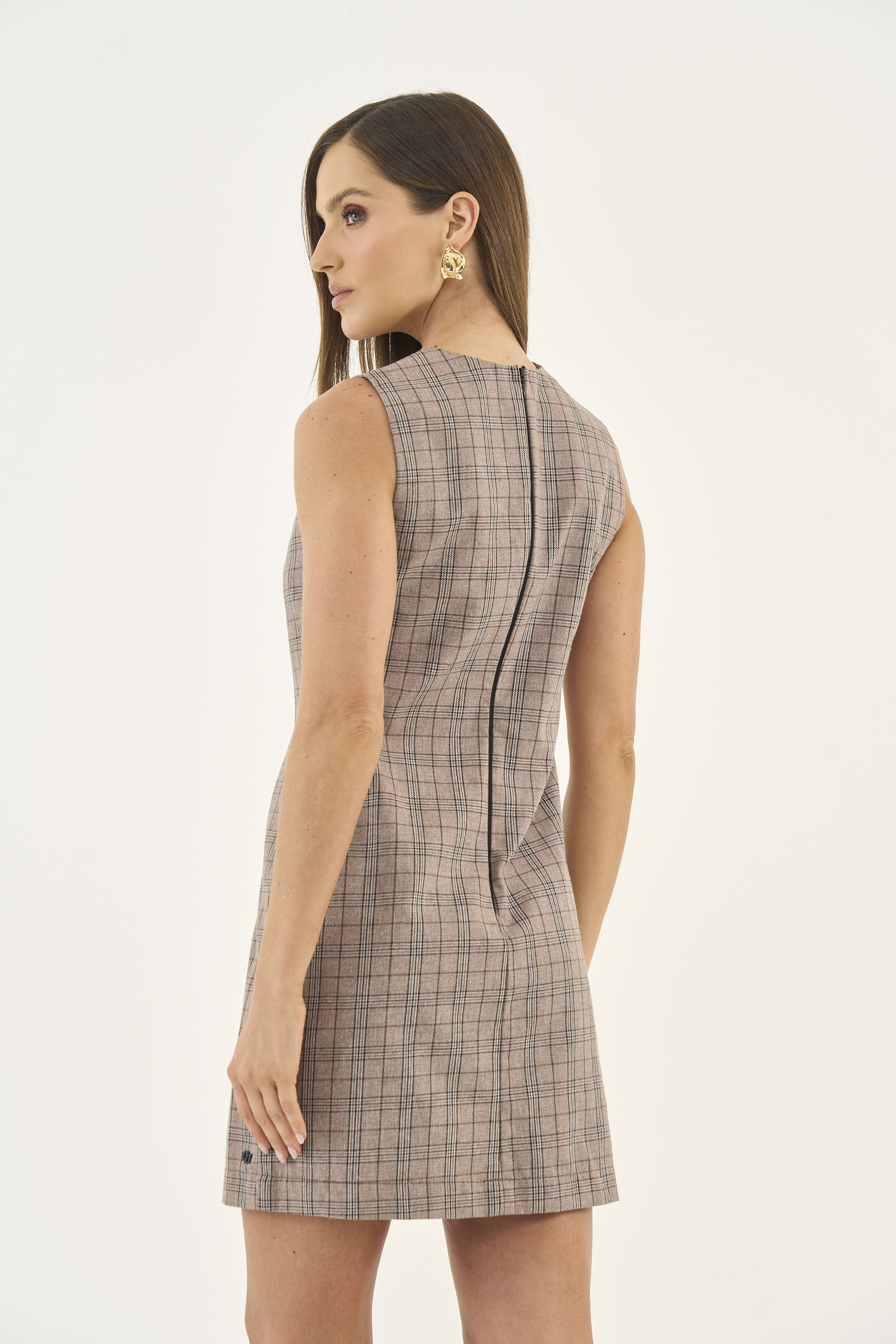 VESTIDO XADREZ PP MRR./PTO./OFF