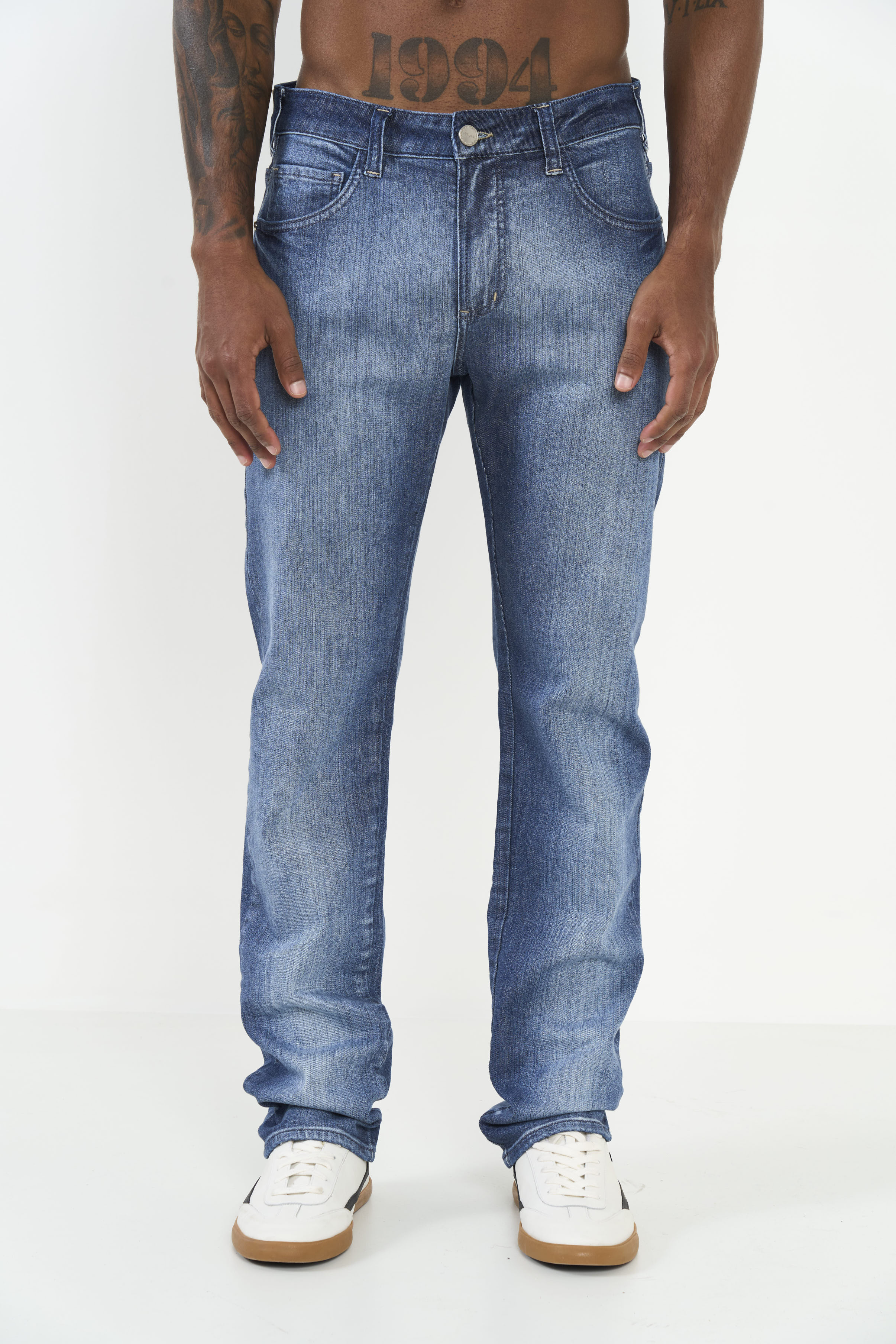 CALÇA JEANS COMFORT 44 INDIGO