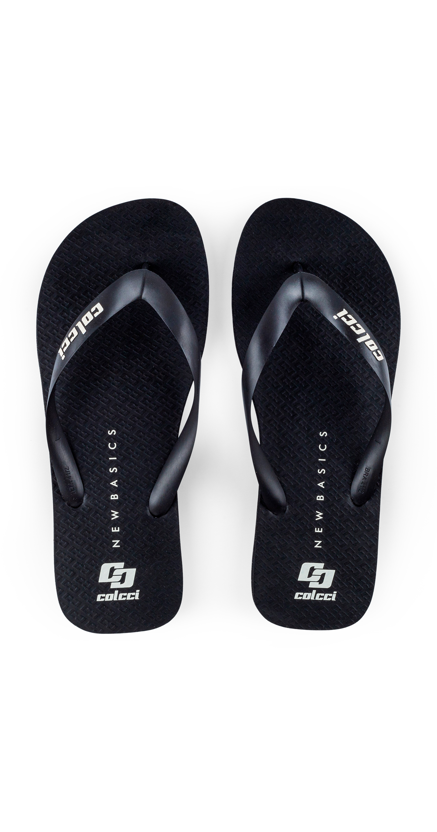 CHINELO MASCULINO NEW BASIC COLCCI 37-38 BRANCO
