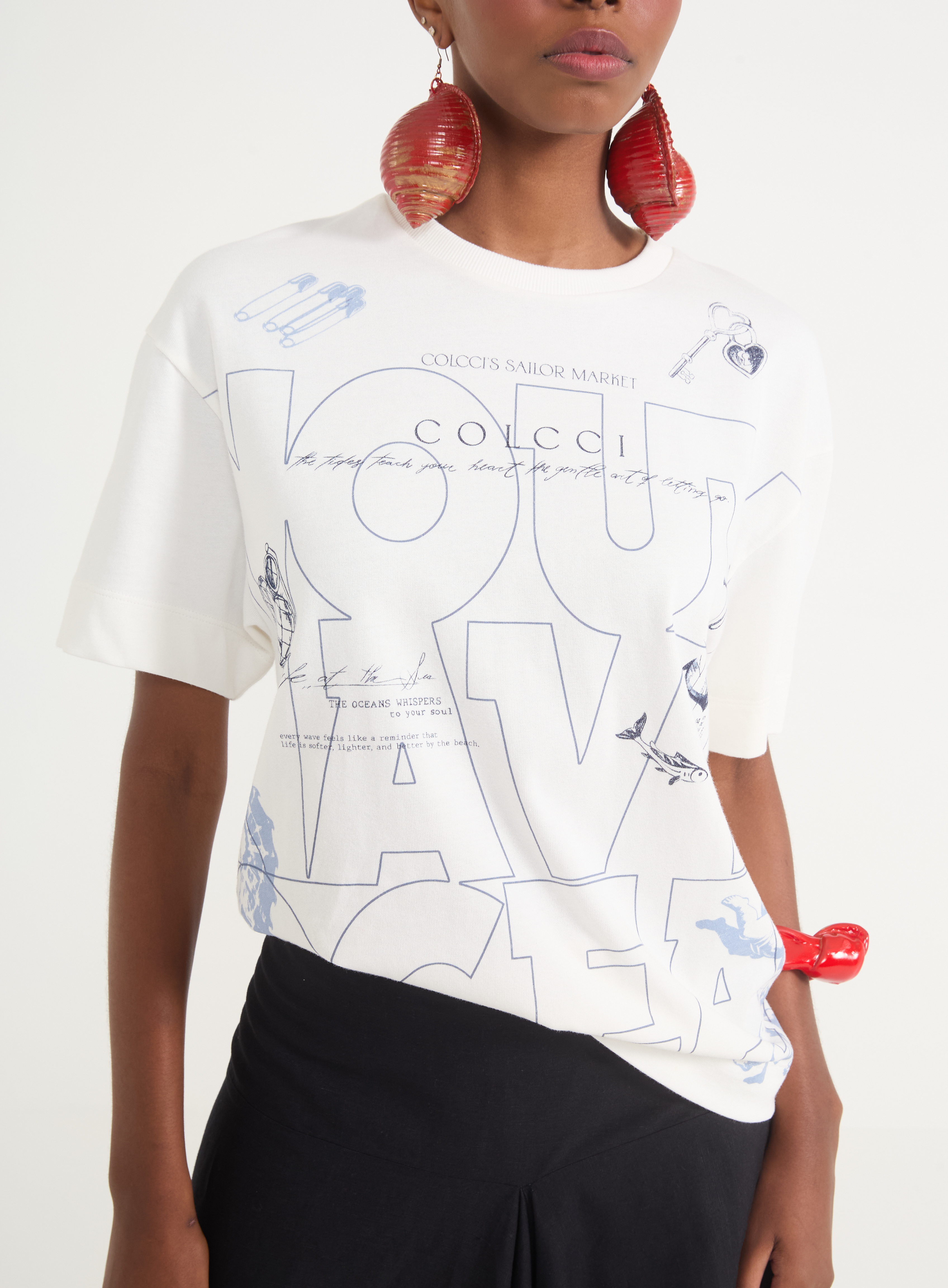 CAMISETA COLCCI G OFF SHELL