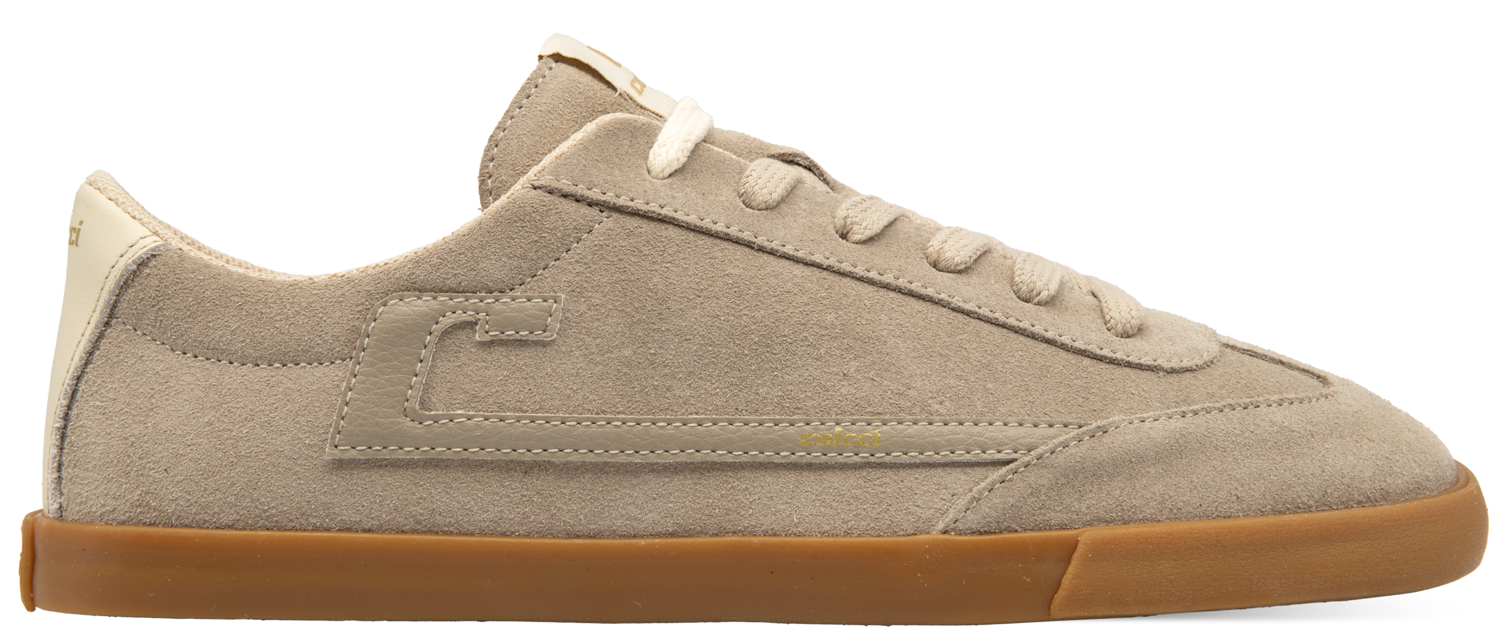 TENIS COLCCI  C/COOL SUEDE MASC 41 BEGE SAND CASTL