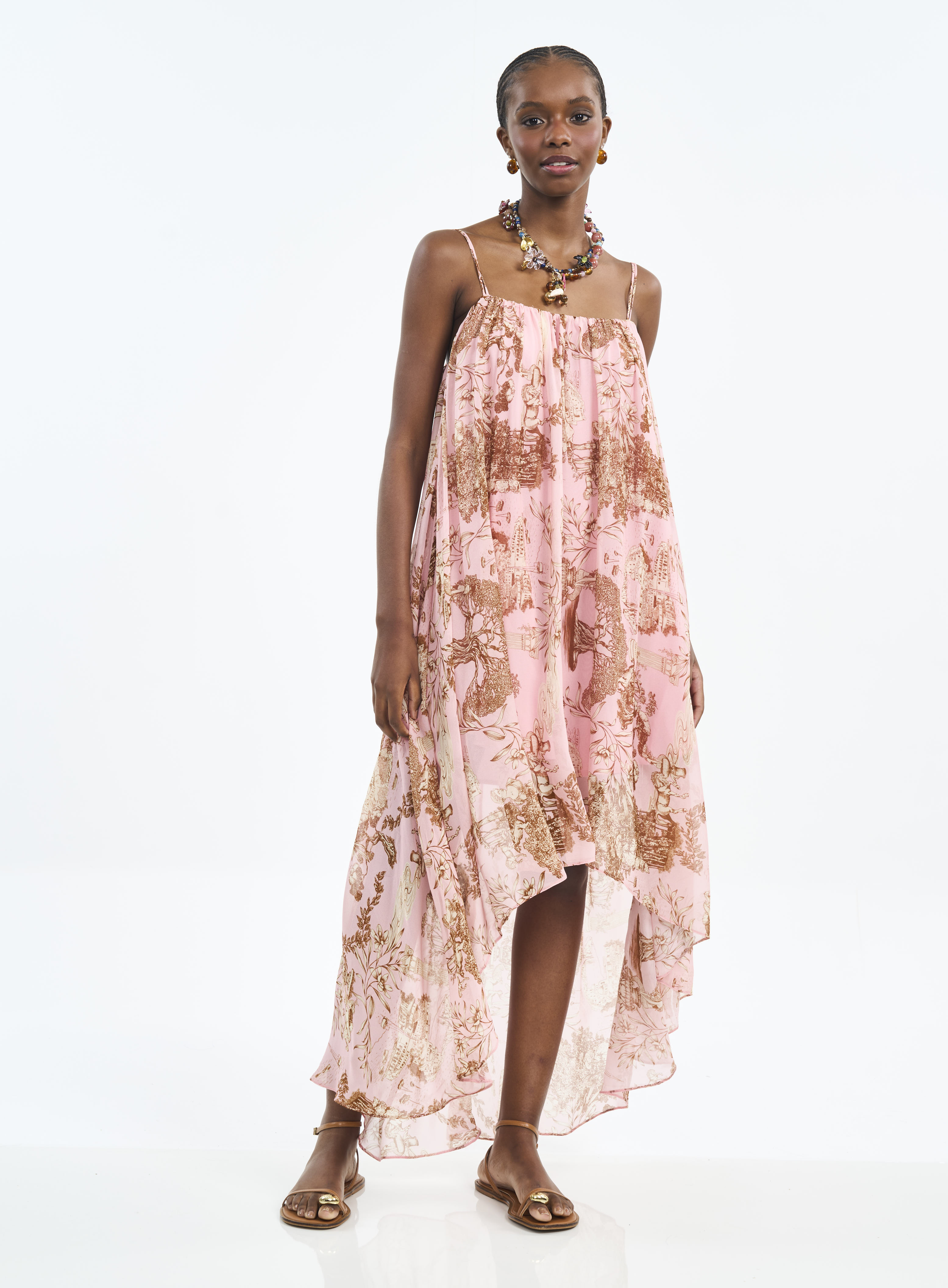 VESTIDO ESTAMPADO M KALISTE