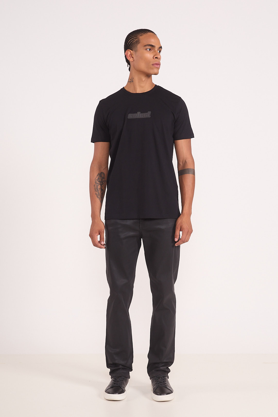 CAMISETA COLCCI G PRETO