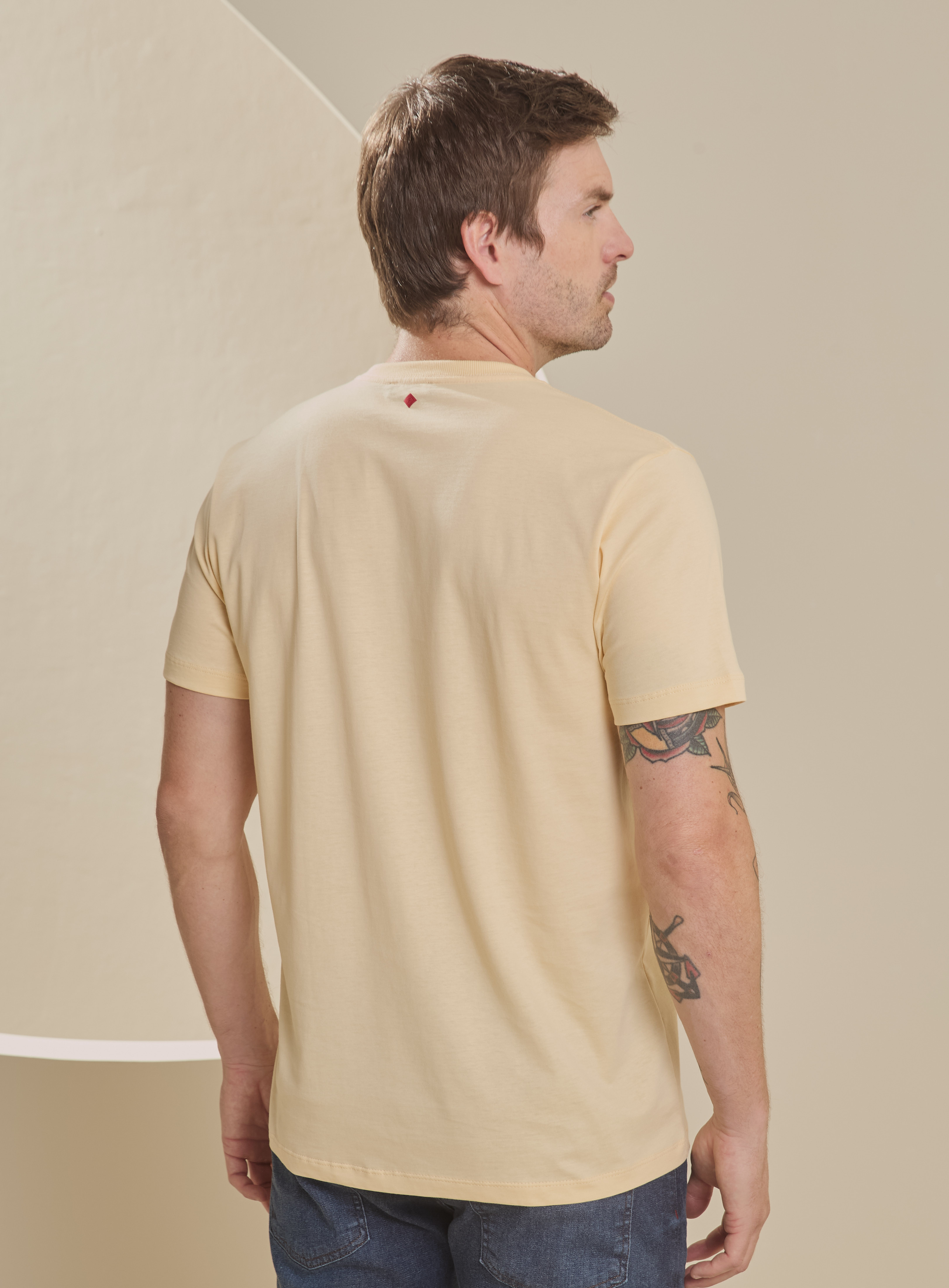 CAMISETA FORUM G BEGE WOOL