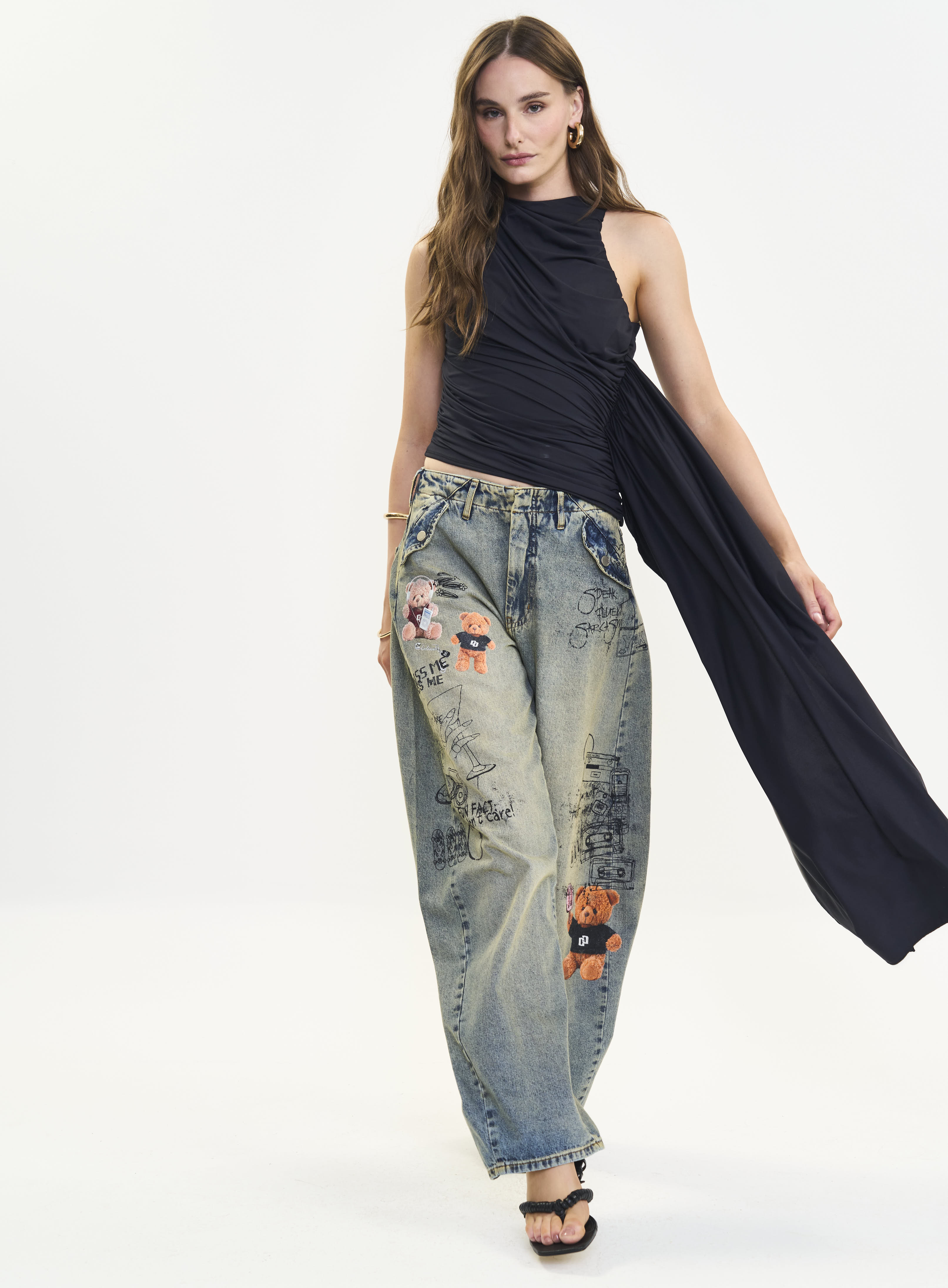 CALÇA JEANS BARRIL 34 INDIGO