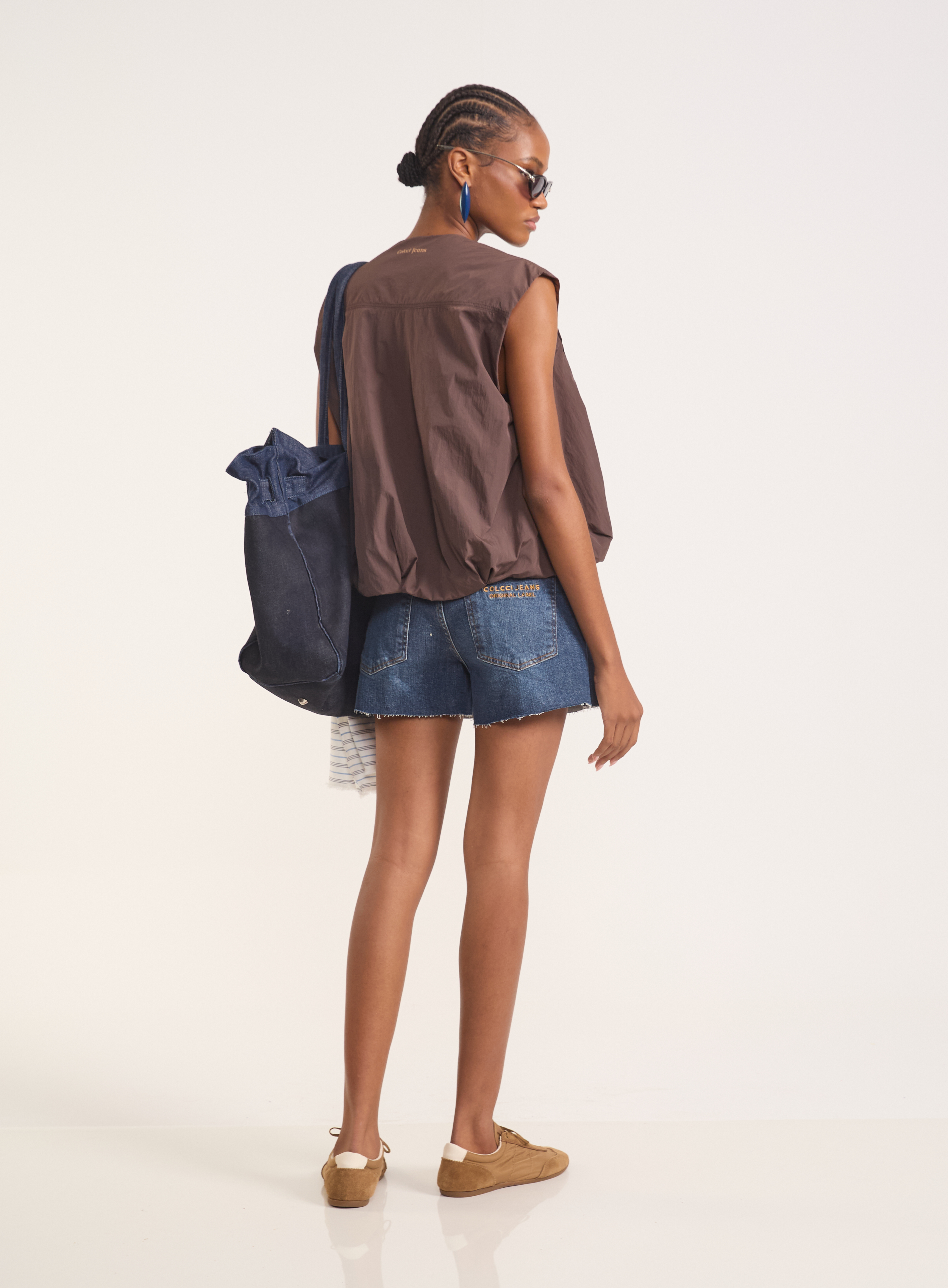 SHORT JEANS CANCUN STRETCH 36 INDIGO