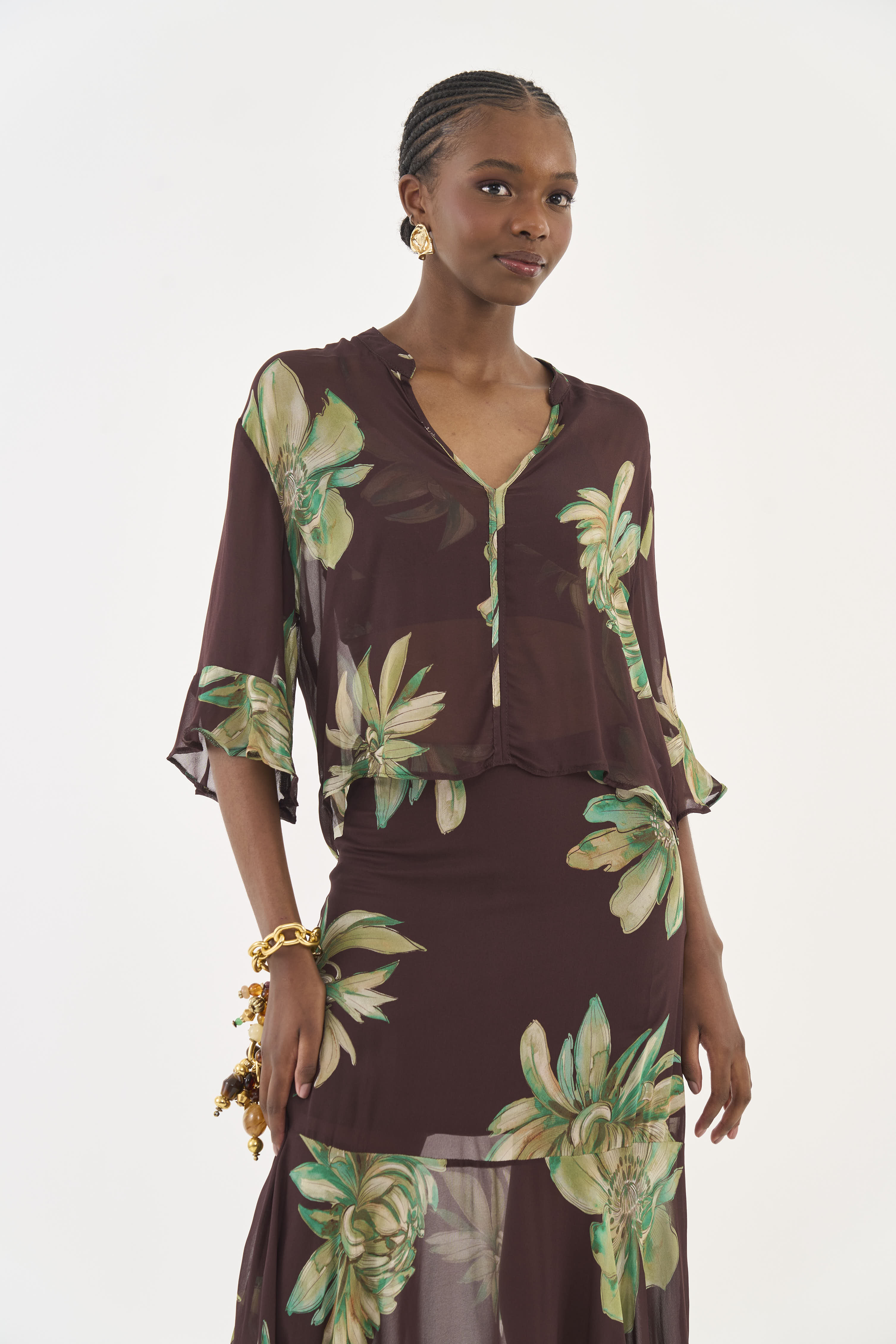 BLUSA ESTAMPADA M FLORES DE OUT.