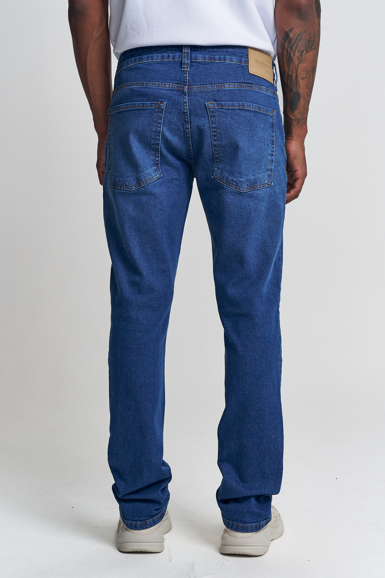 CALÇA JEANS GILSON SLIM 42 INDIGO