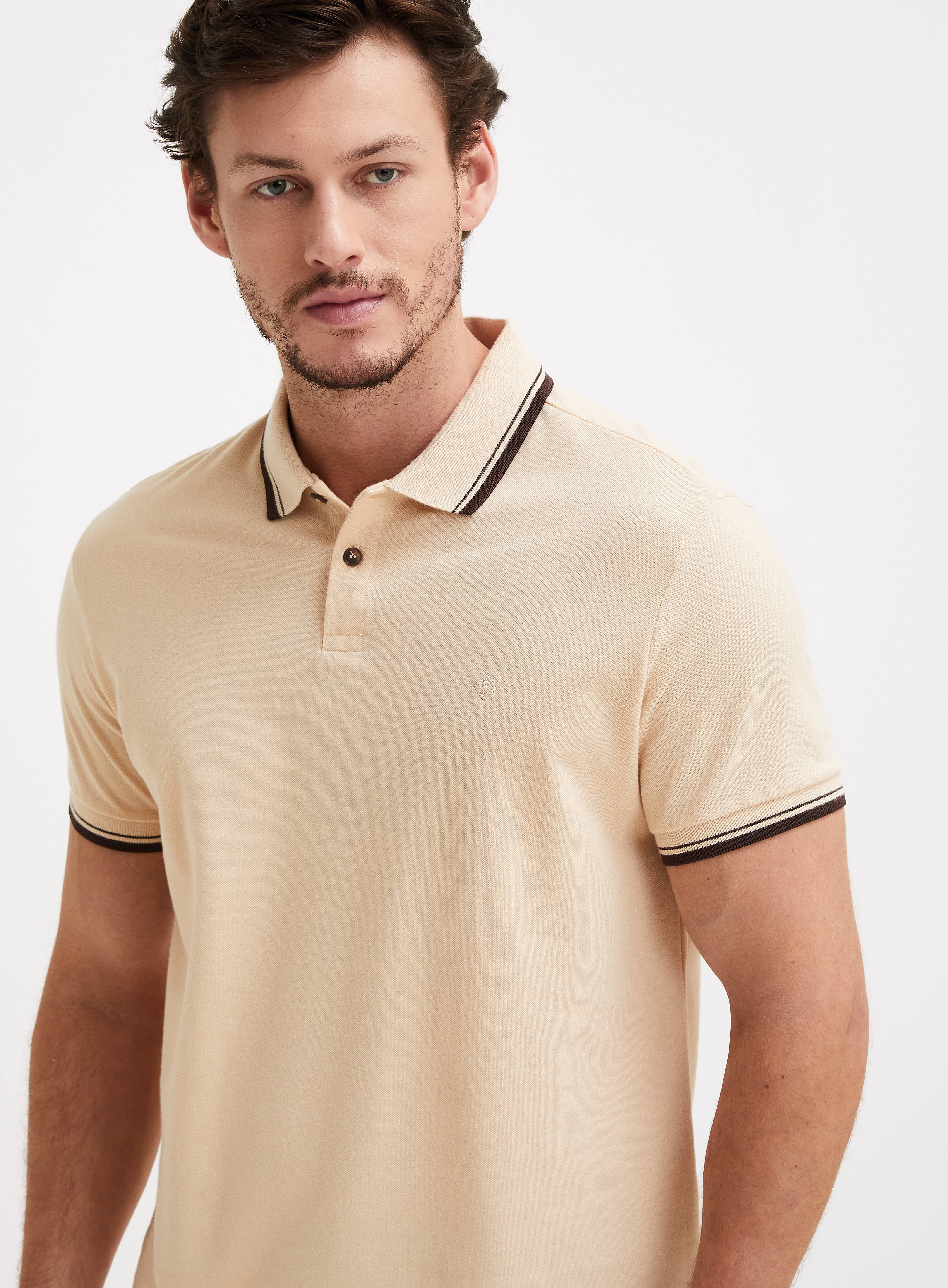 POLO FORUM GG BEGE PILAR