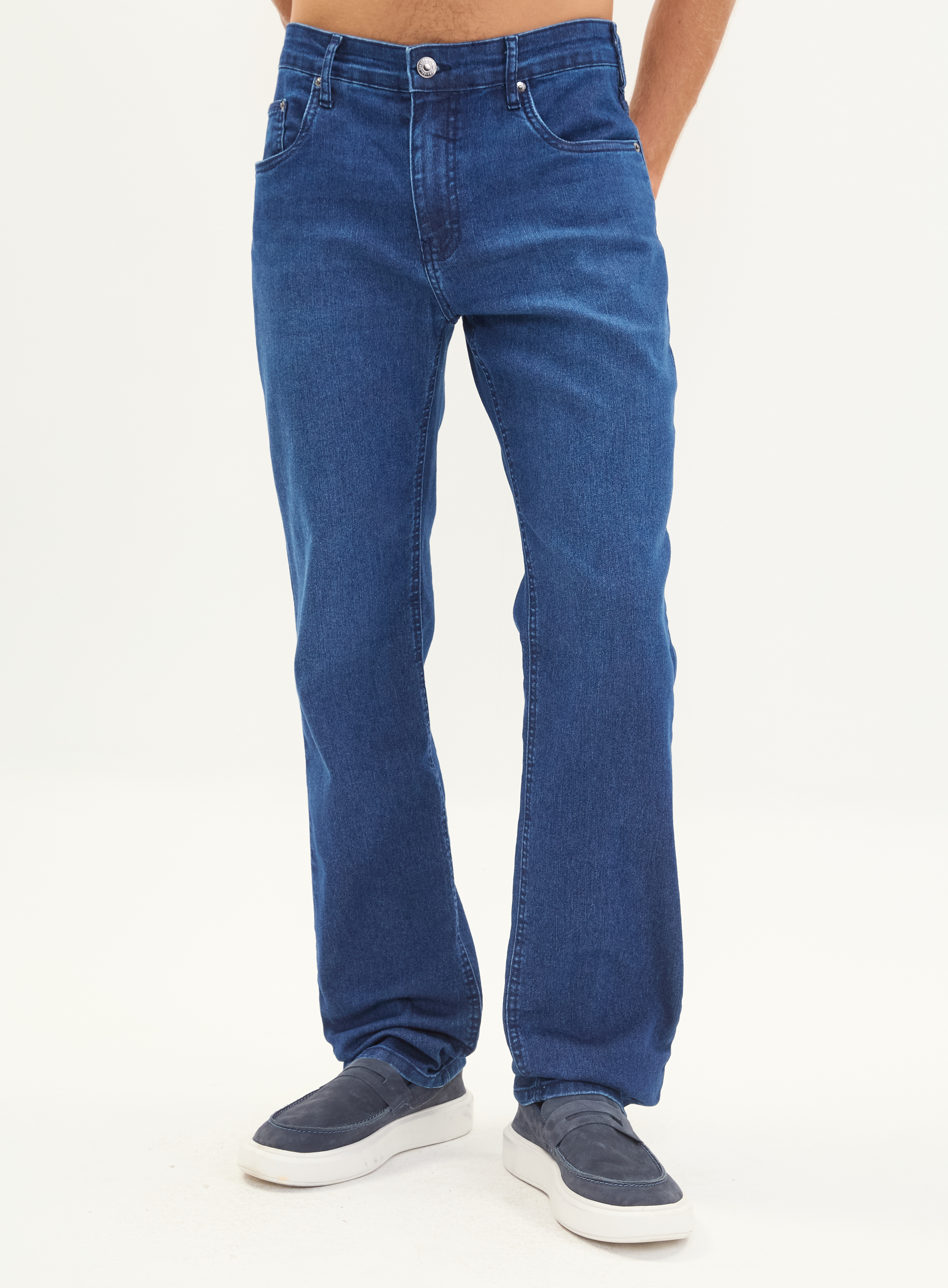 CALÇA JEANS COMFORT 42 INDIGO