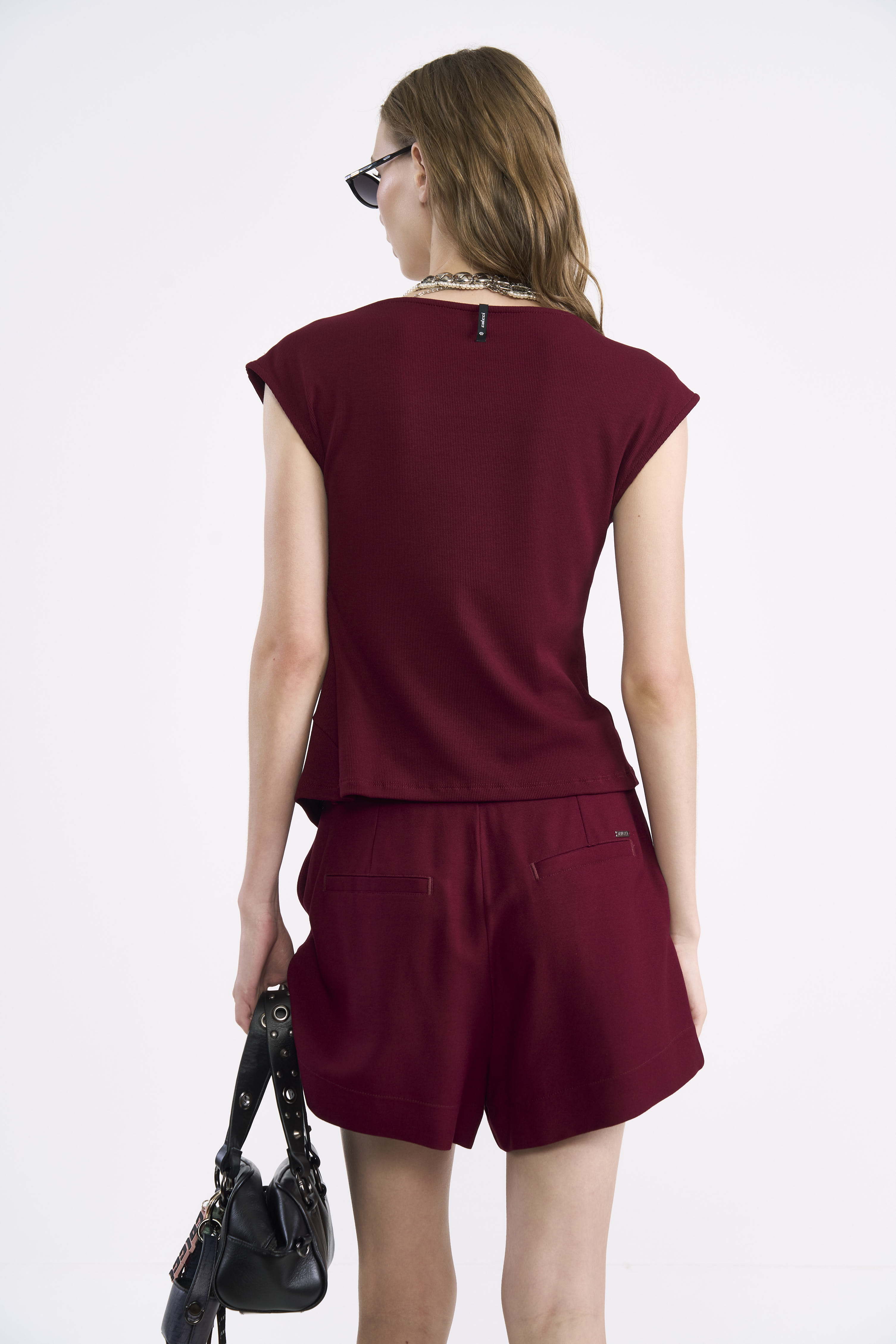 BLUSA COLCCI P BORDO BLOODSTONE