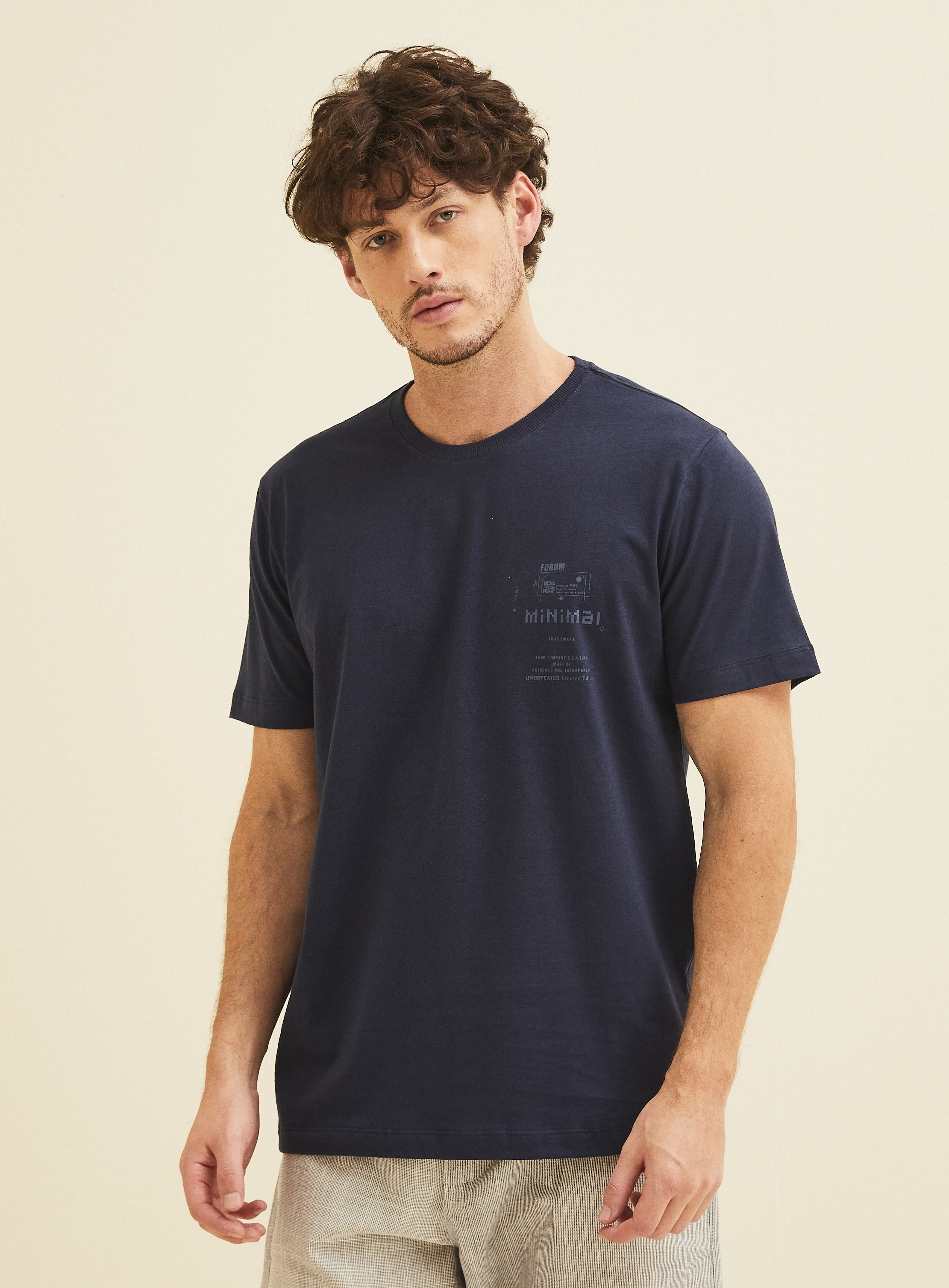 CAMISETA FORUM M AZUL OLYMPIC