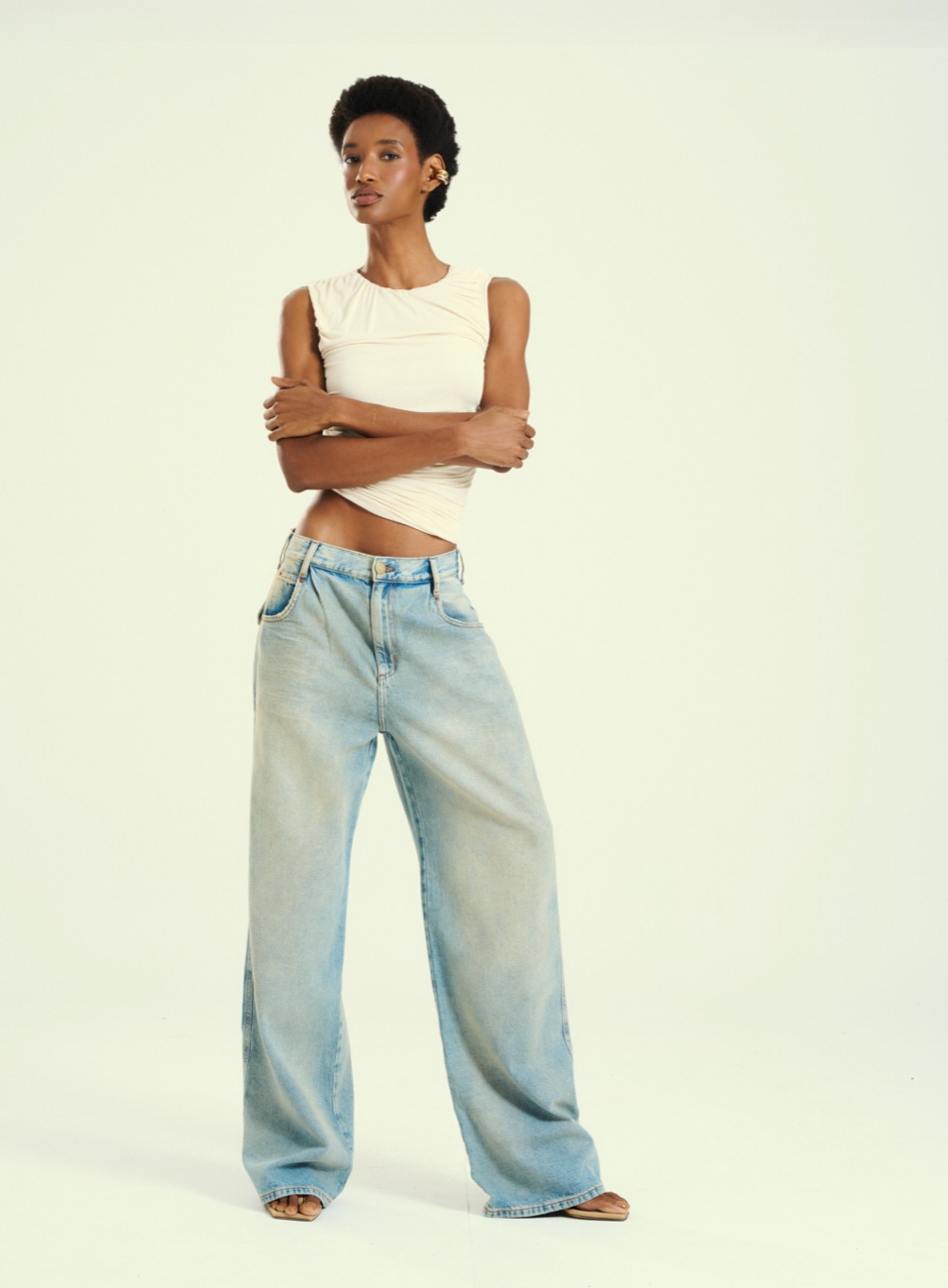 CALÇA JEANS KALIFA 34 INDIGO