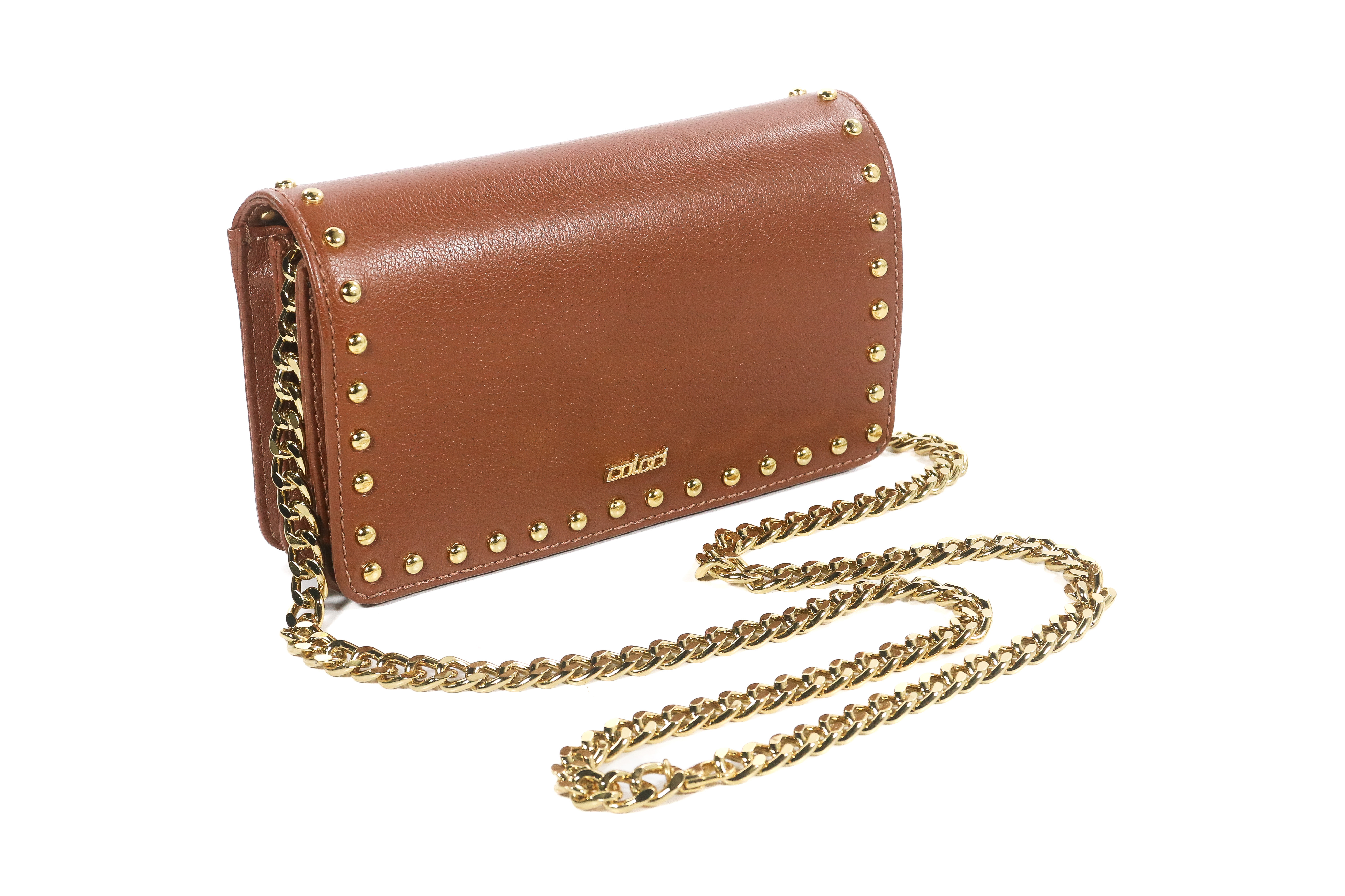 BOLSA COLCCI CROSSBODY ALEX COURO U MARROM TIRAMIS