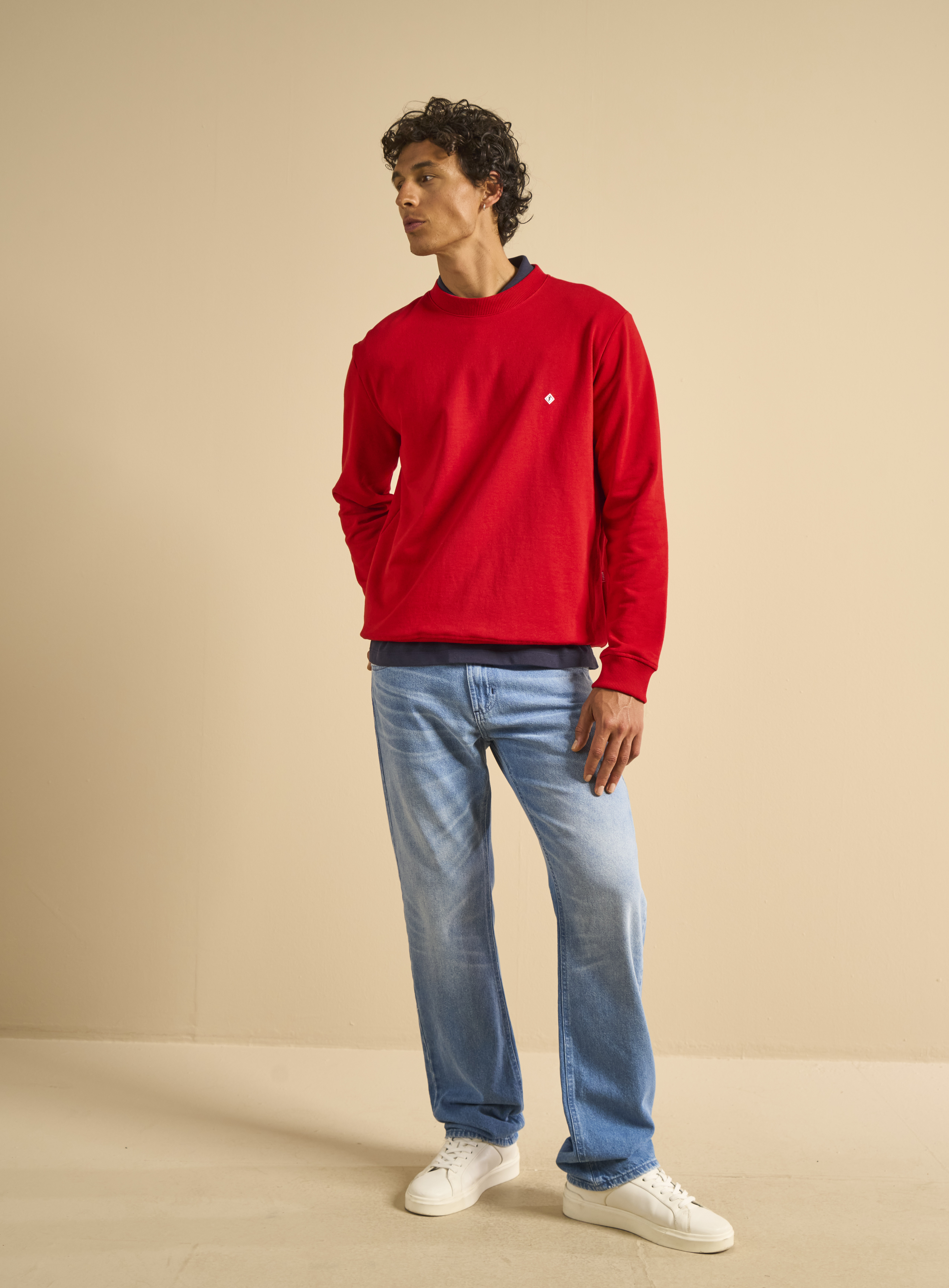 BLUSÃO MOLETOM GG VERMELHO SPARKL