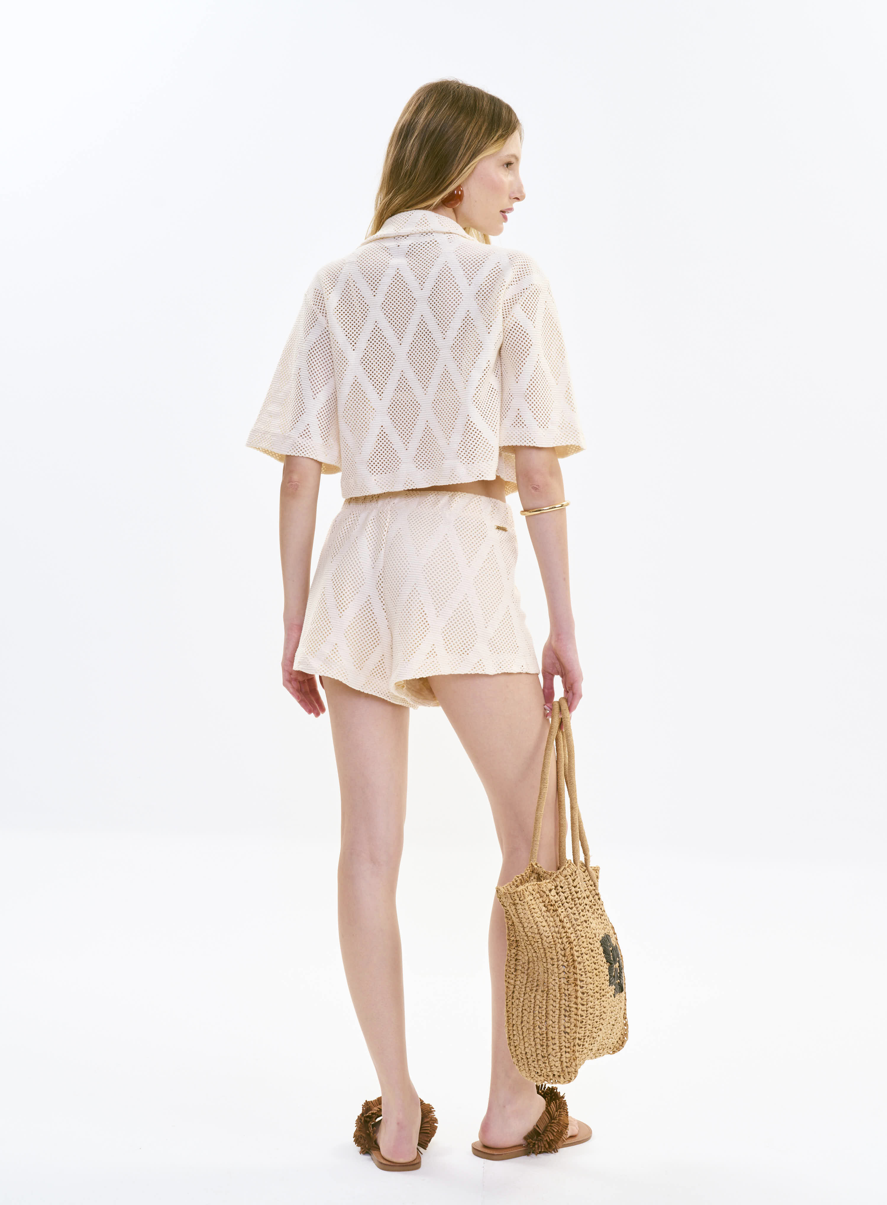 SHORT COLCCI P BEGE AFFOGATO