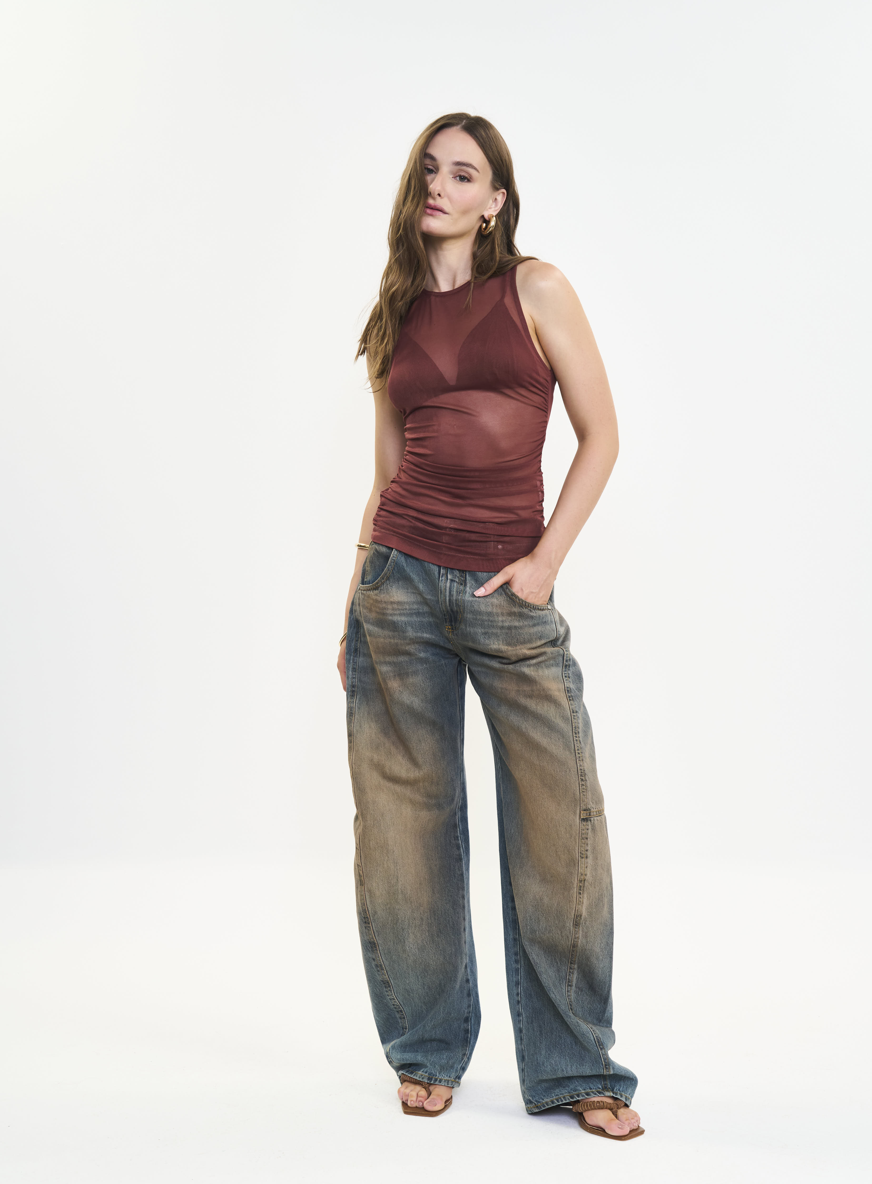 CALÇA JEANS BARRIL 34 INDIGO