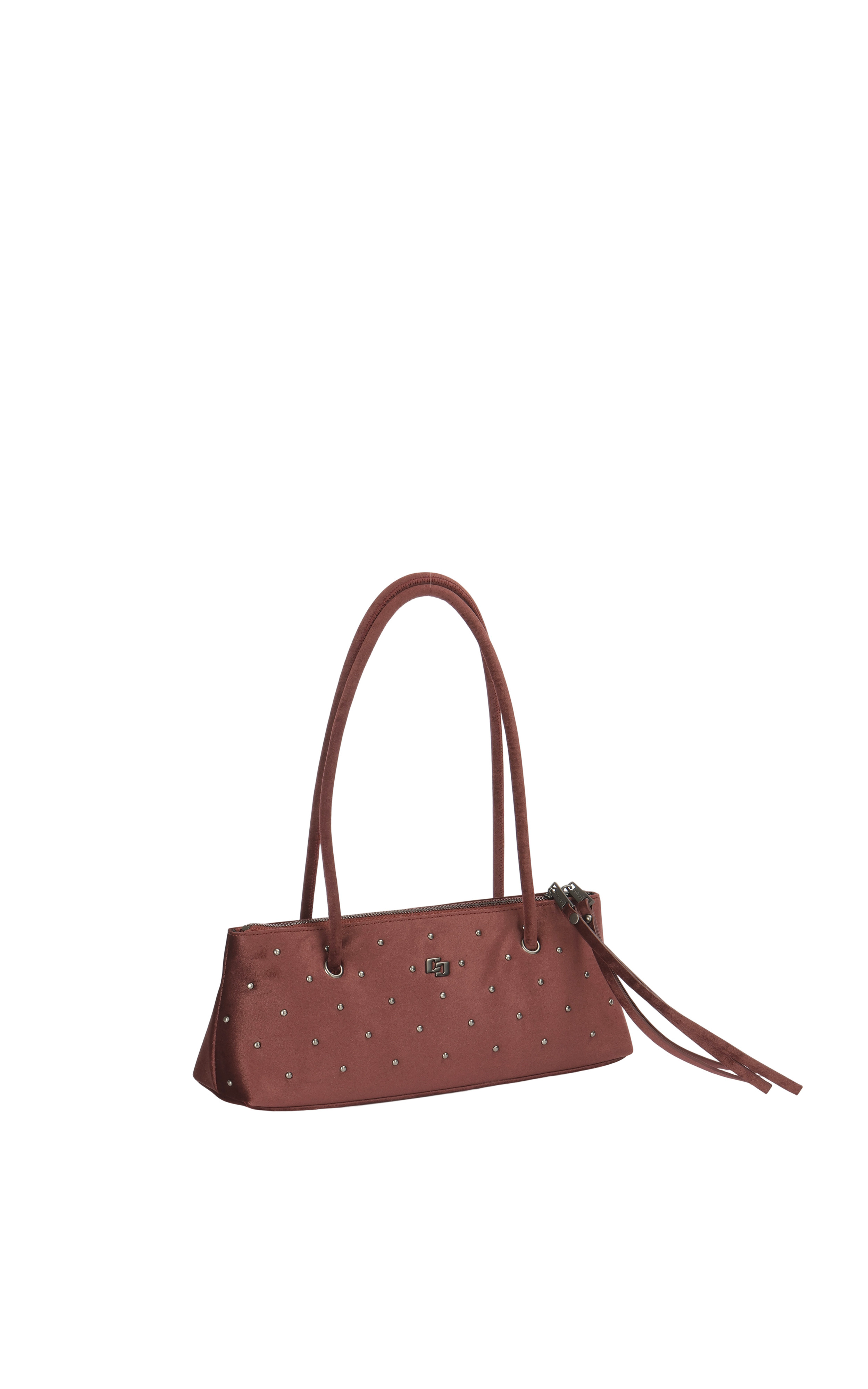 BOLSA COLCCI FEM LONG PINS U BORDO BLOODSTONE