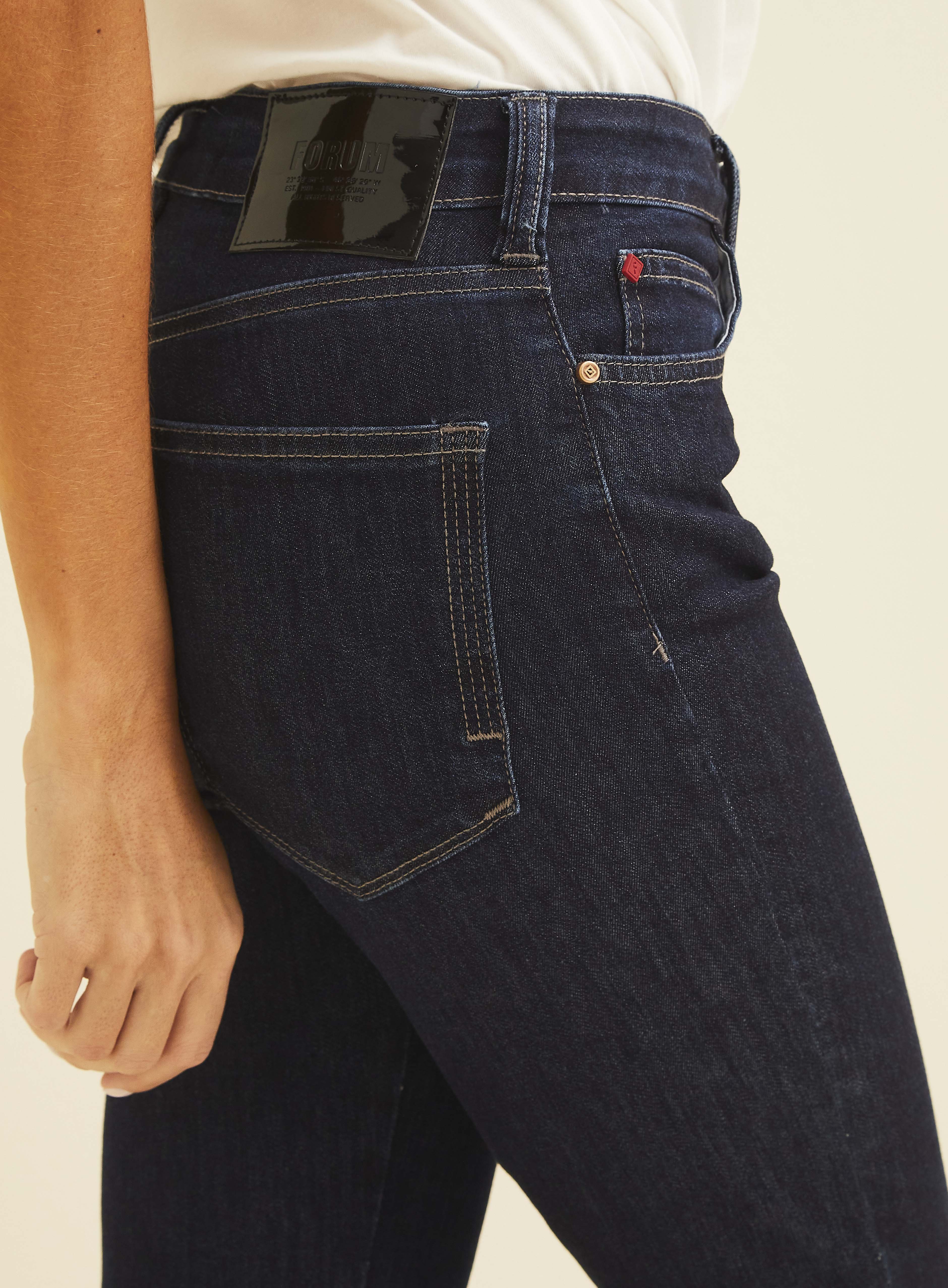 CALÇA JEANS MARISA 2 SLIM 44 INDIGO