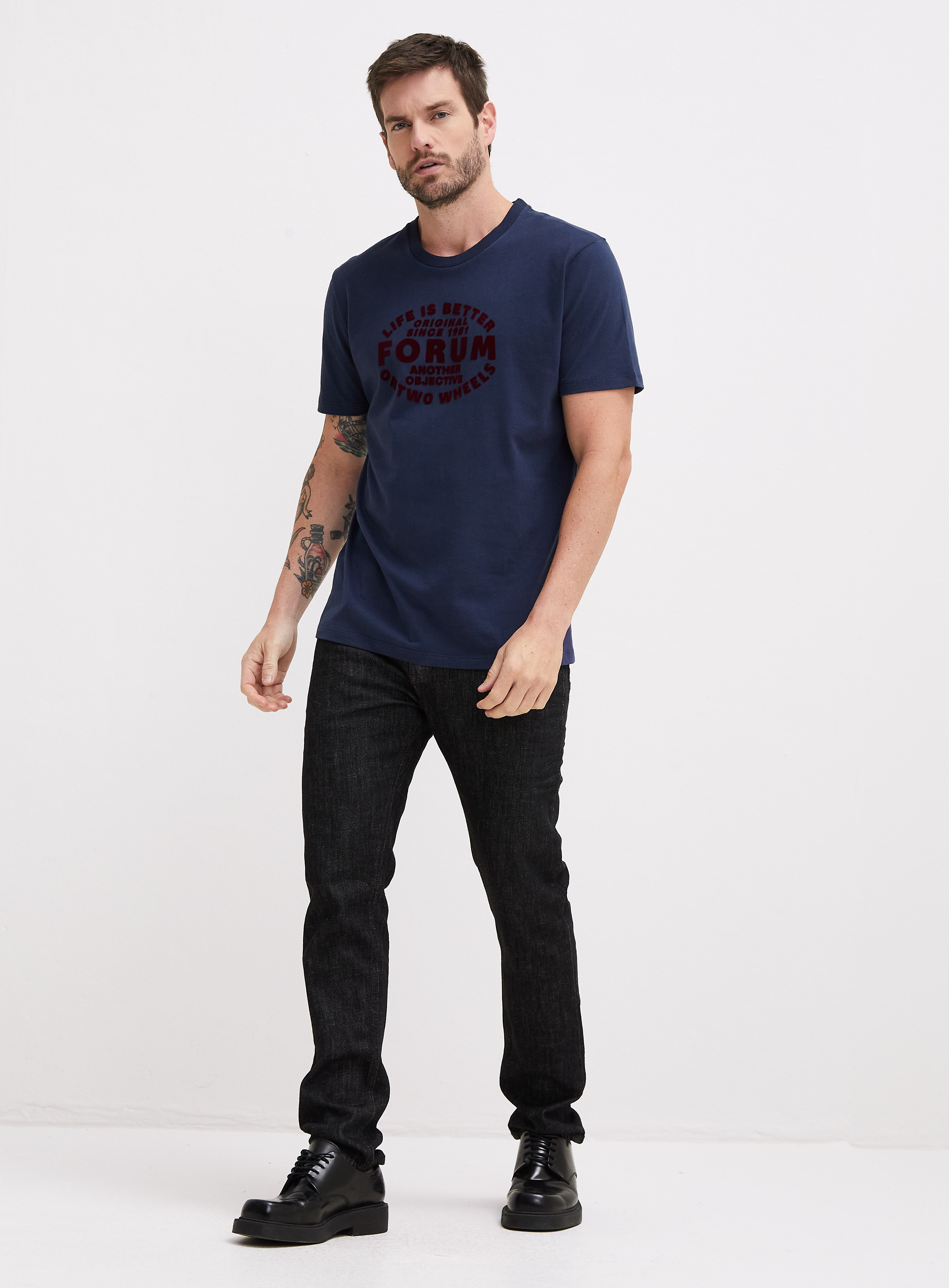 CAMISETA FORUM GG AZUL OLYMPIC
