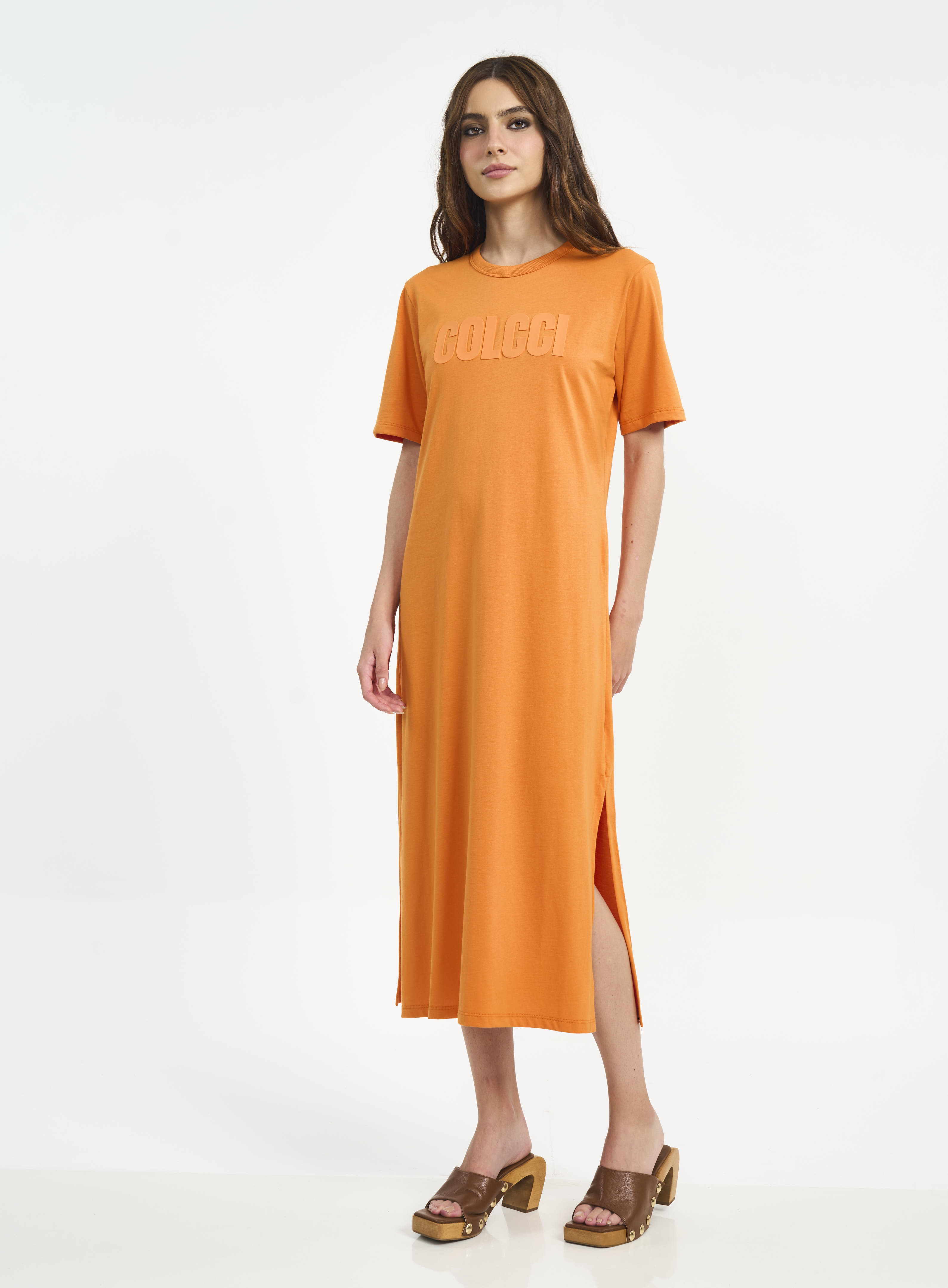 VESTIDO COLCCI M MARROM TIRAMISU
