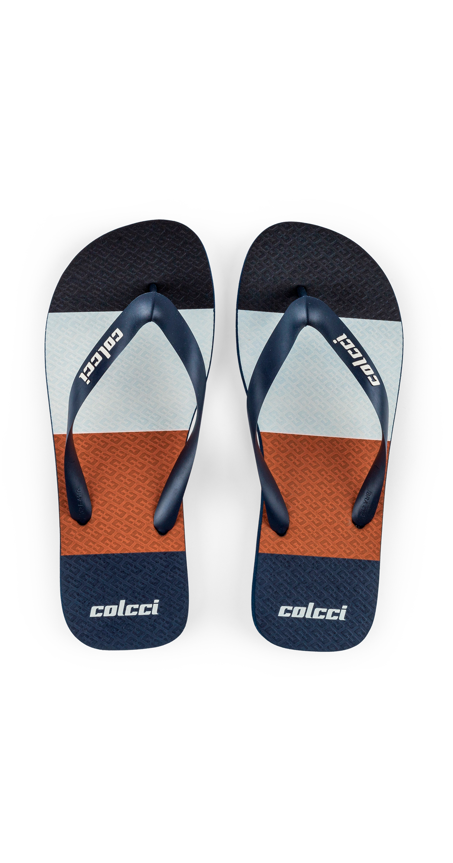 CHINELO  COLCCI NAVY DEGRADE 39-40 OFF SHELL