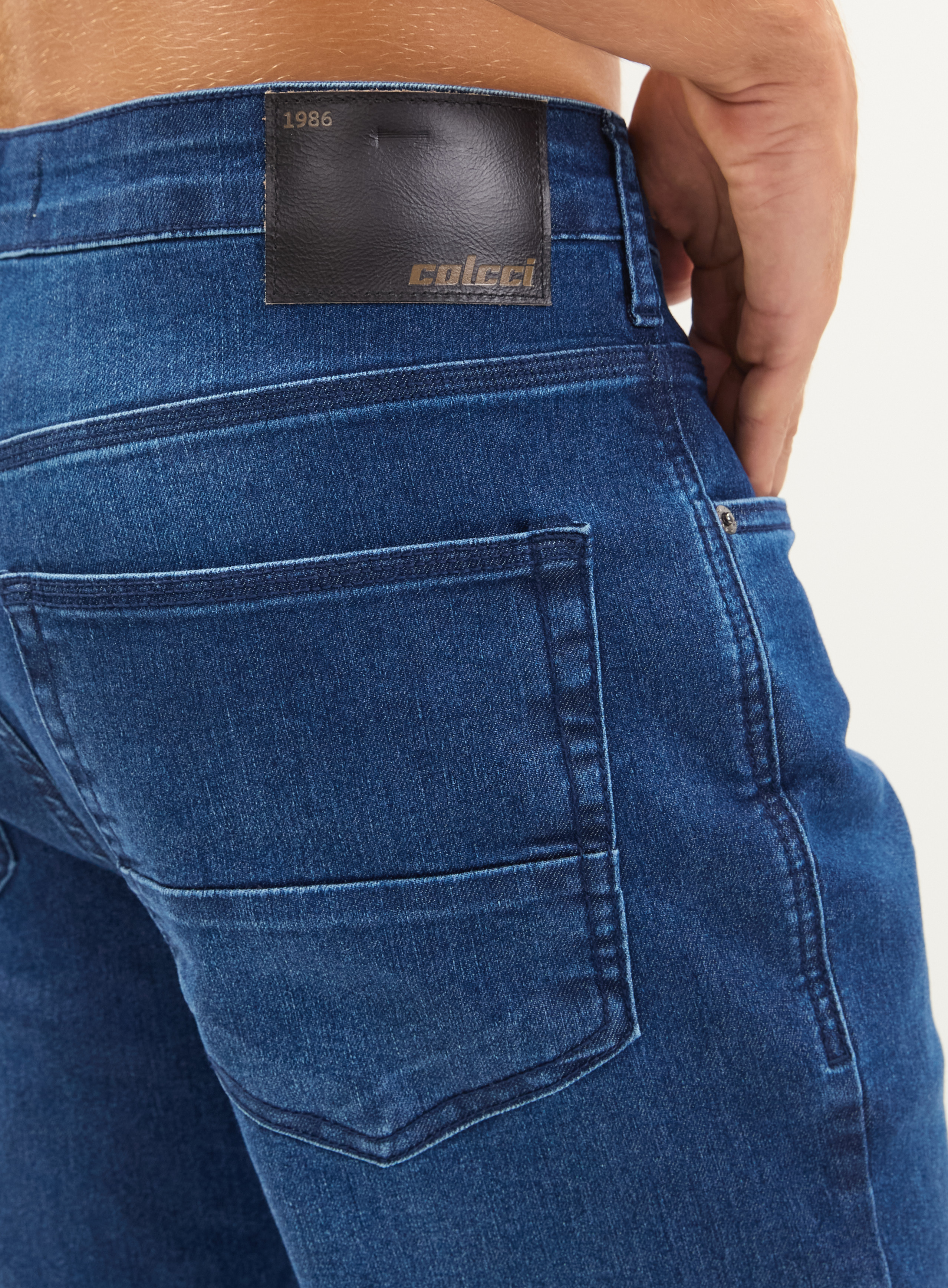 CALÇA JEANS COMFORT 42 INDIGO