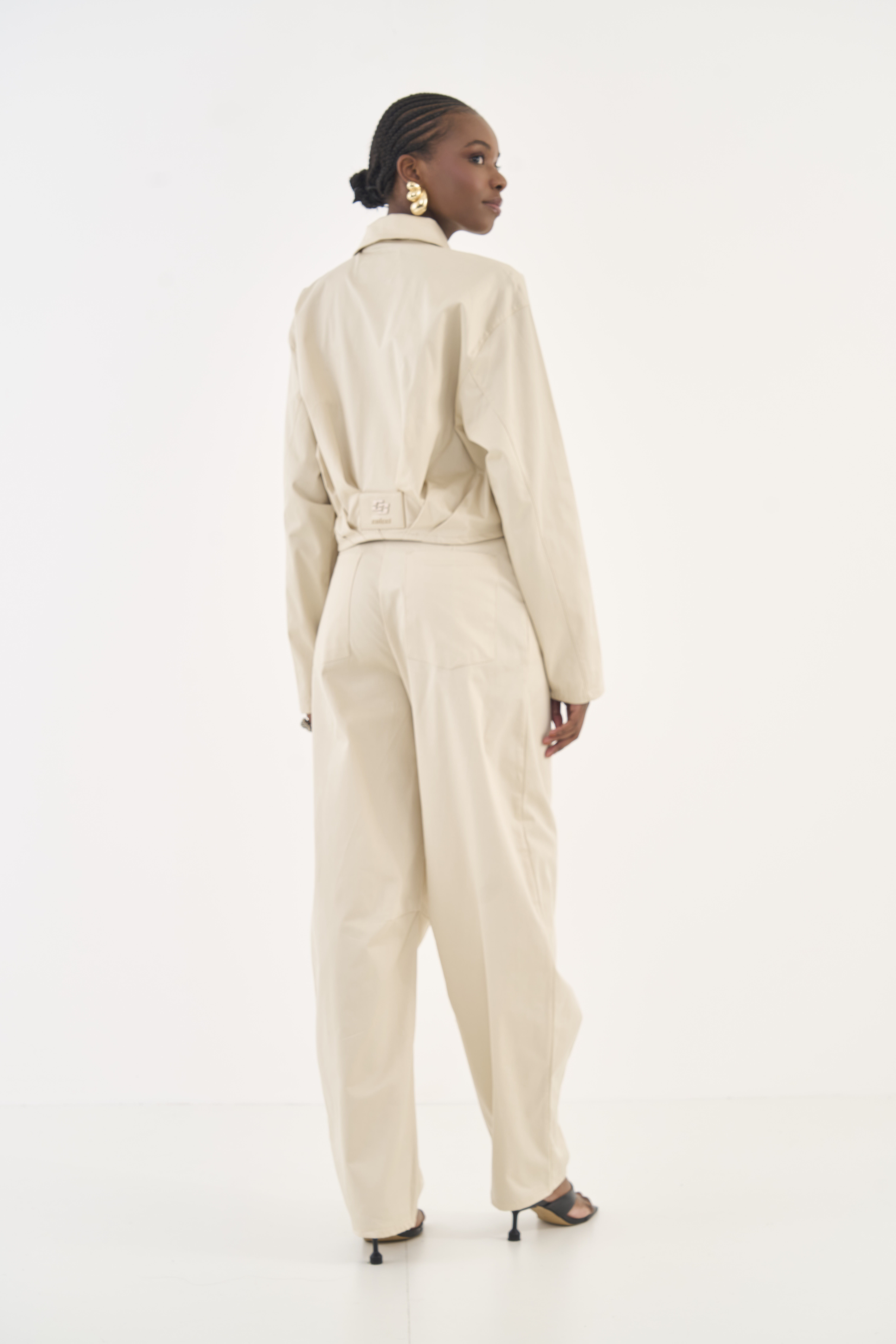 JAQUETA COLCCI G BEGE TAUPE