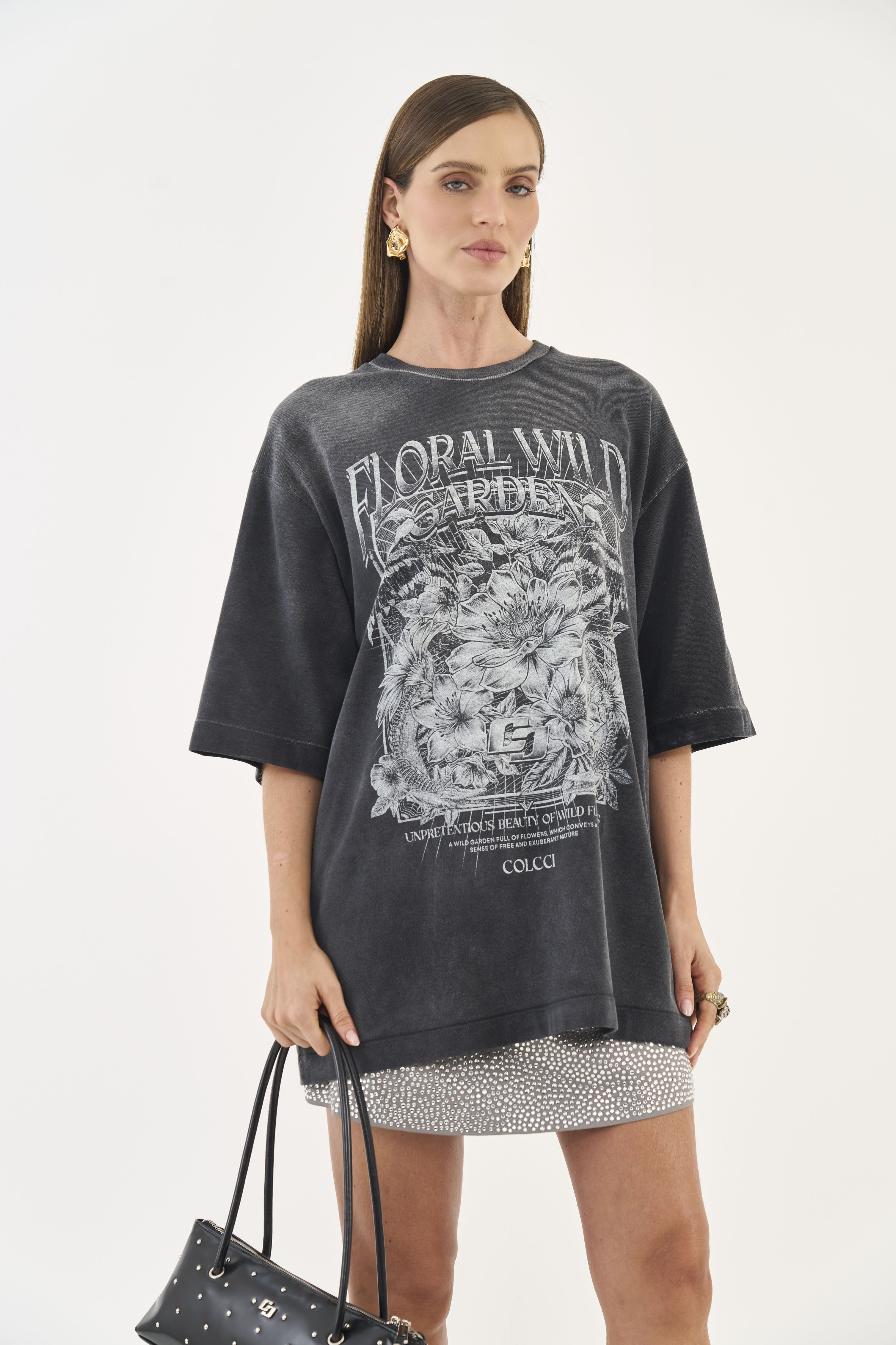 CAMISETA ESTAMPADA PP PRETO