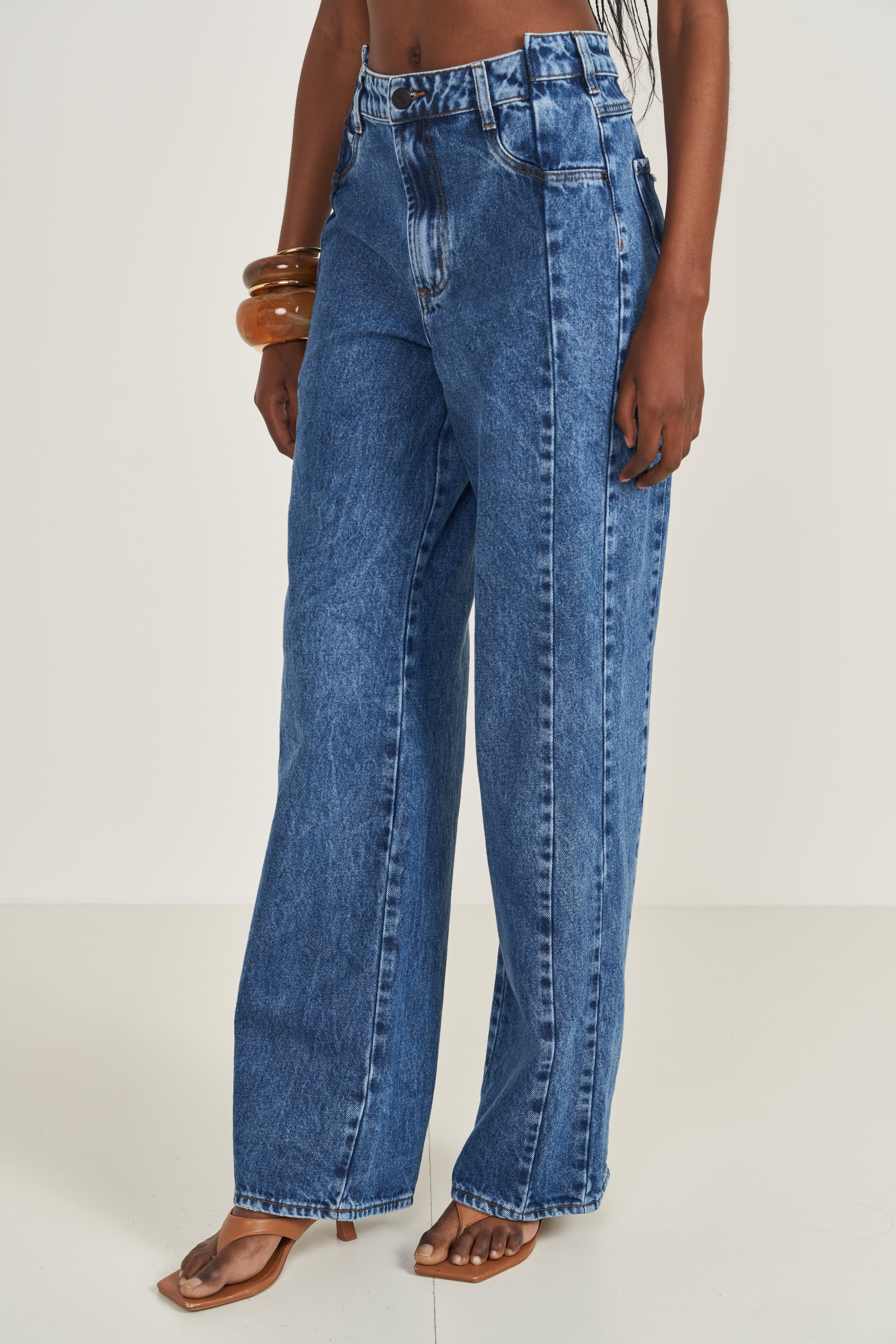 CALÇA JEANS JULIETTE 42 INDIGO