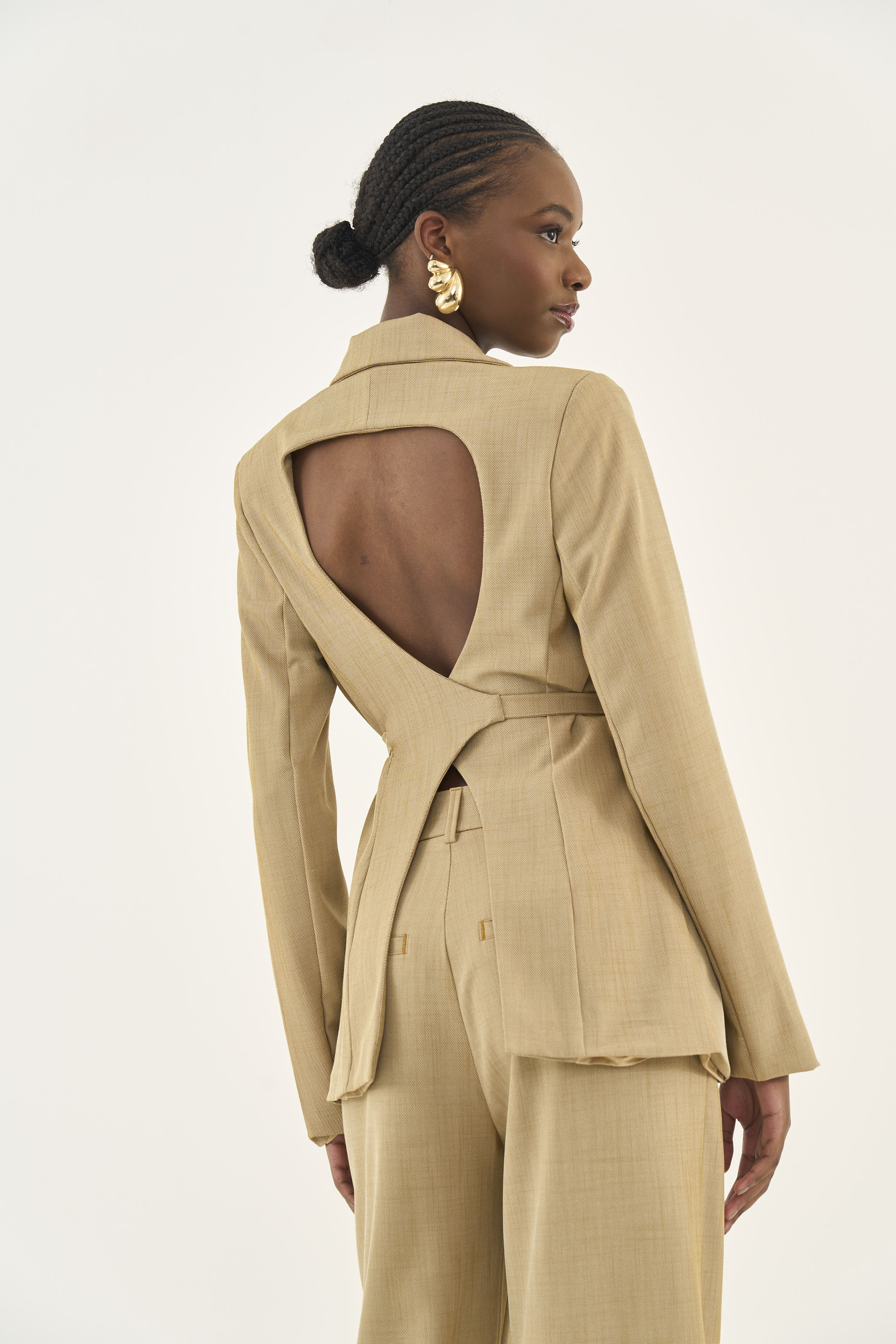 BLAZER COLCCI M MARROM/OFF